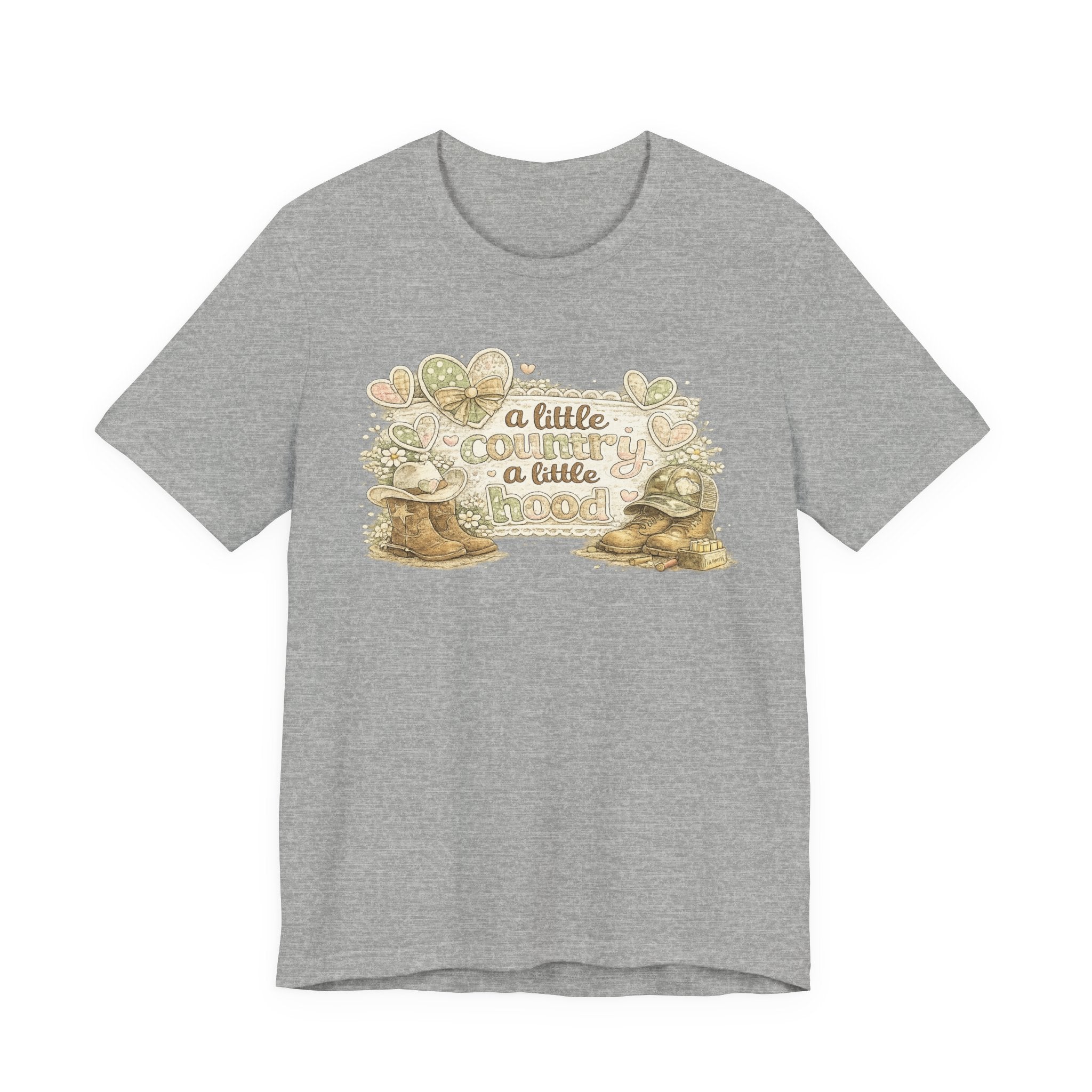 A Little Country A Little Hood — Funny Women's Graphic Tee