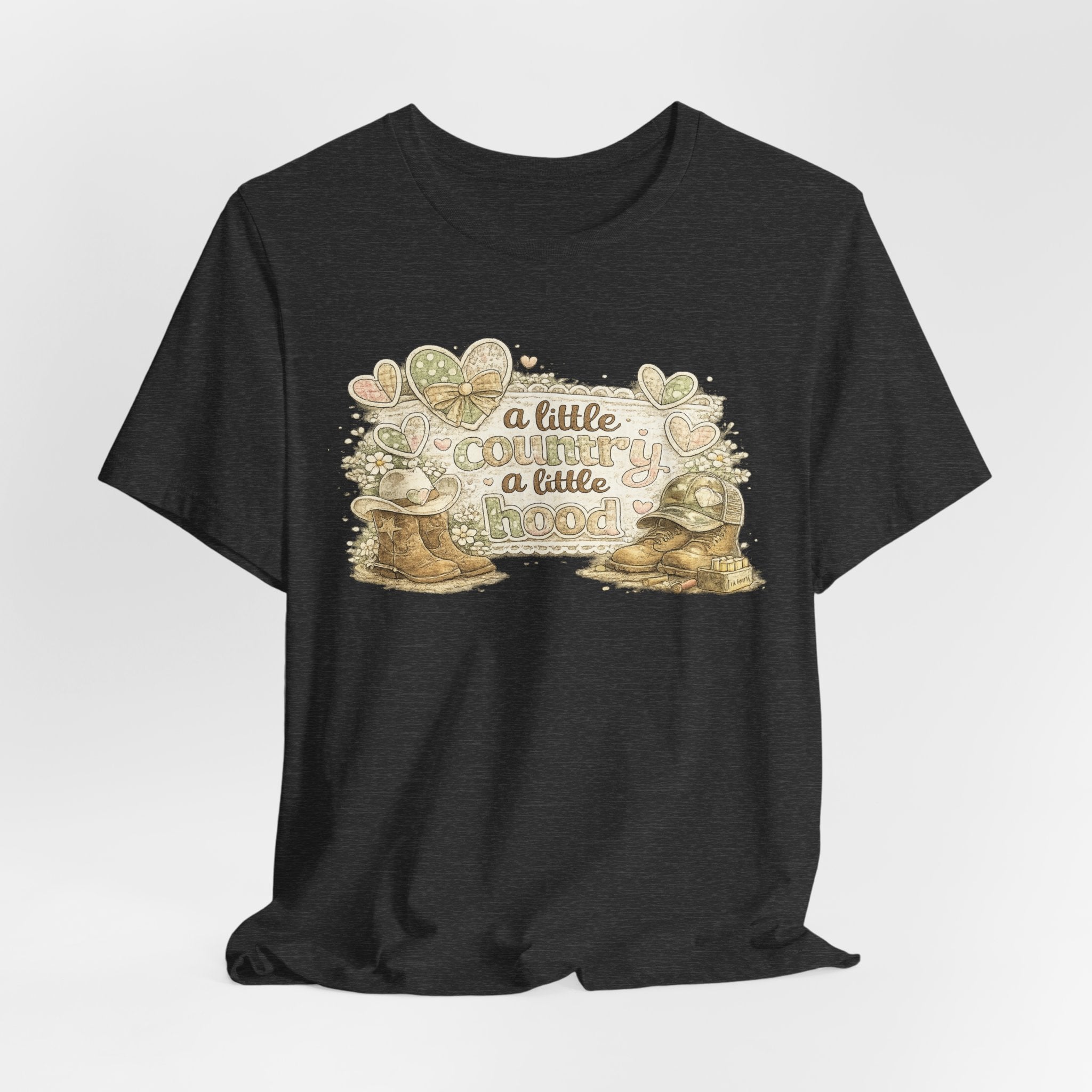 A Little Country A Little Hood — Funny Women's Graphic Tee