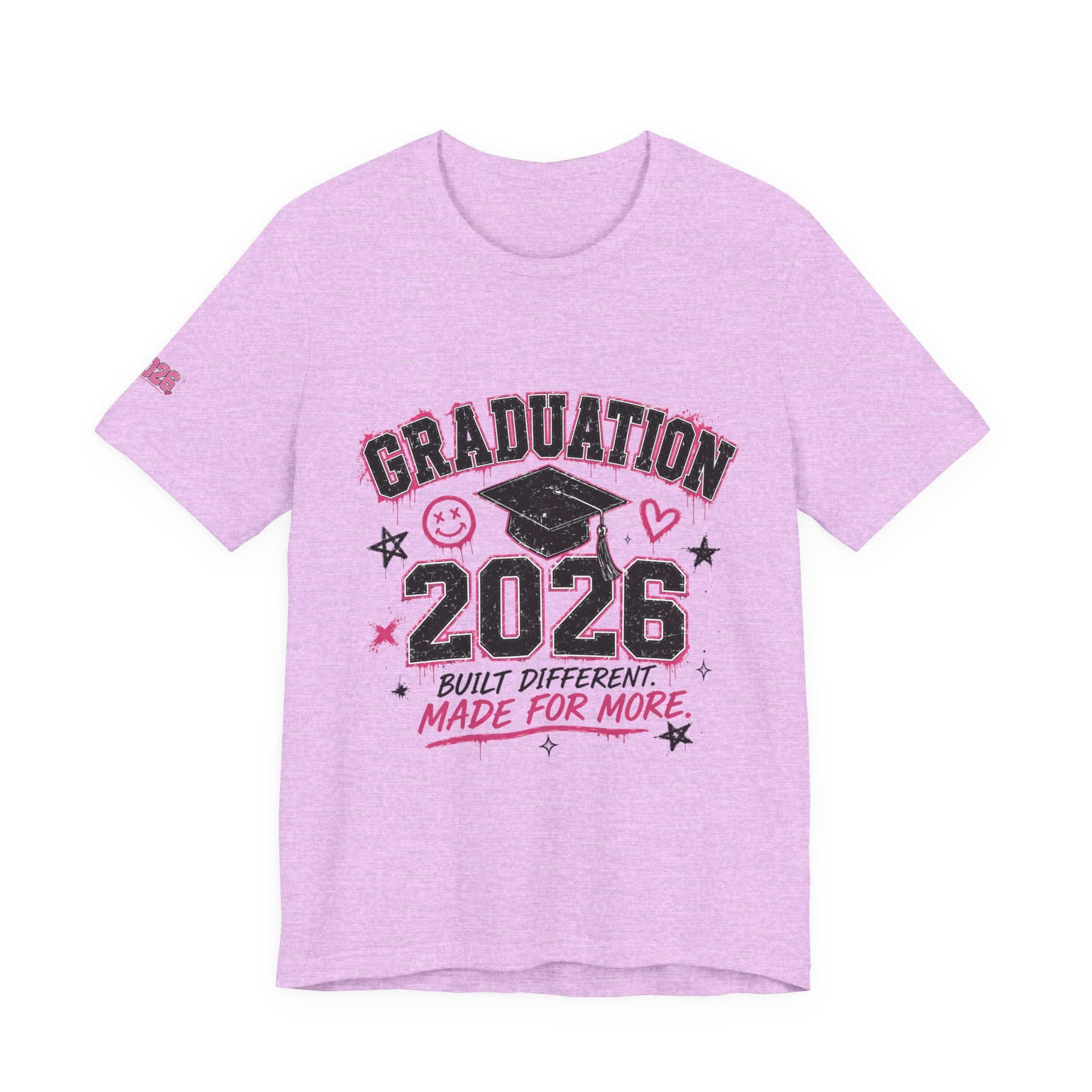 Class of 2026 Senior T-Shirt — “On Wednesdays We Wear Pink” So Fetch Graduation Tee