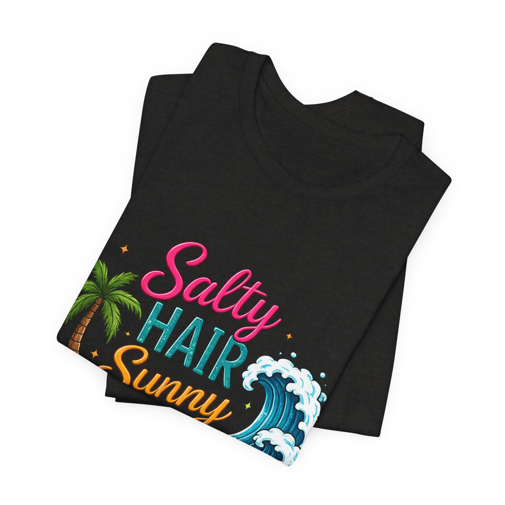 Salty Hair Sunny Soul — Women's Beach Graphic Tee