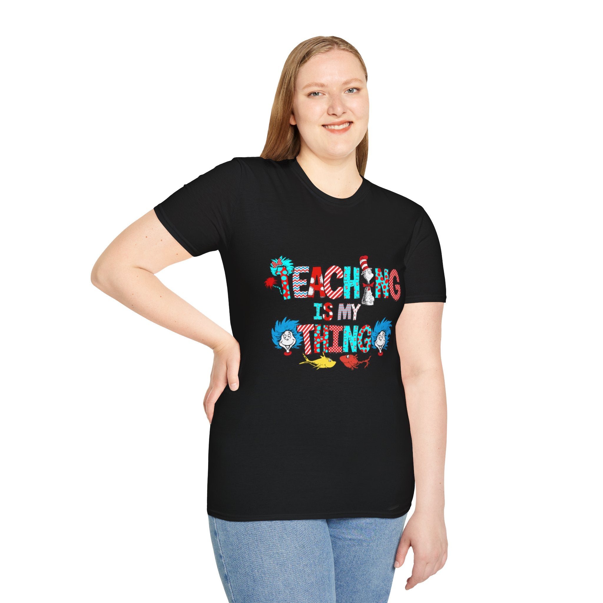 Teaching Is My Thing T-Shirt – Playful Dr. Seuss-Inspired Teacher Tee