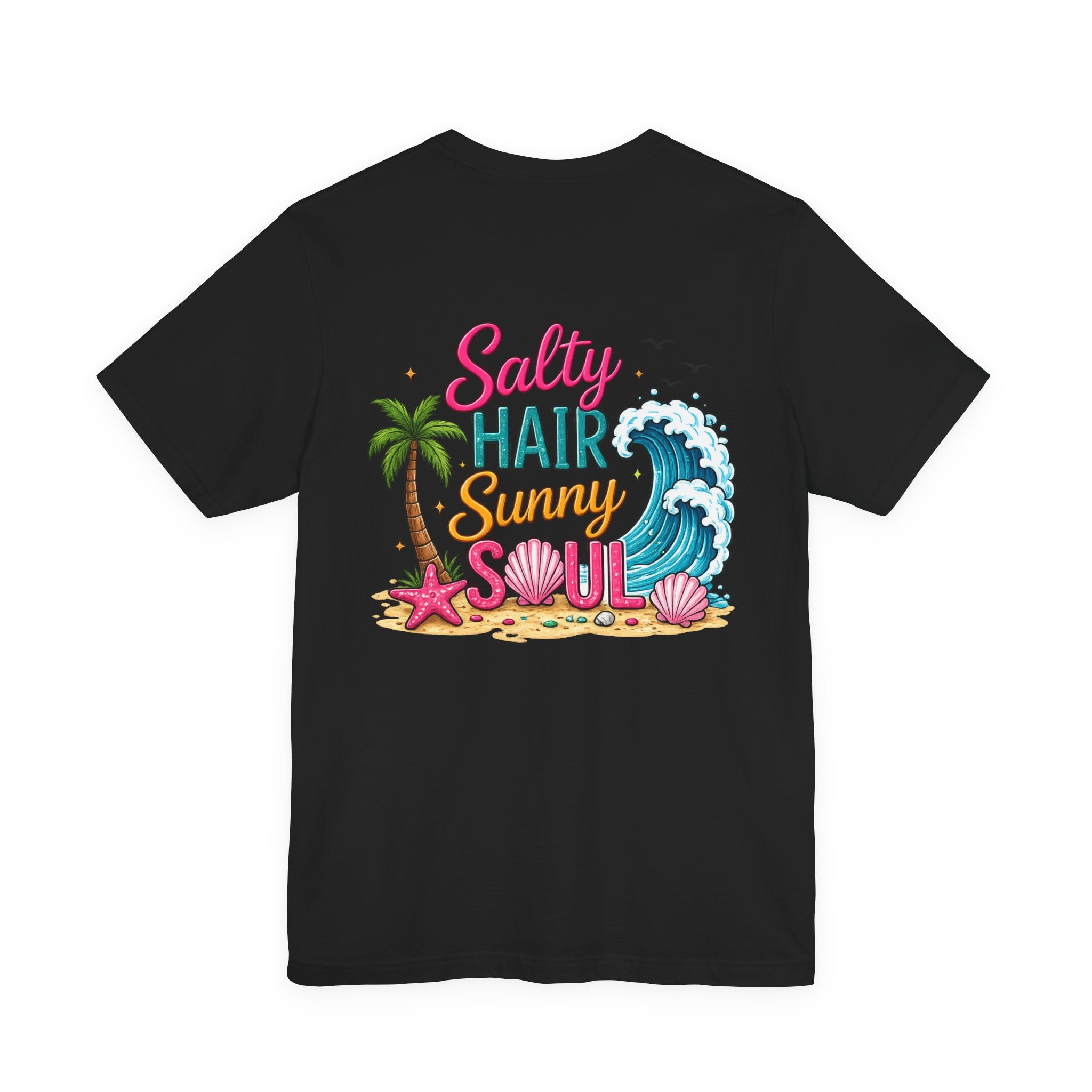 Beach Please — Salty Verse Funny Women's Graphic Tee