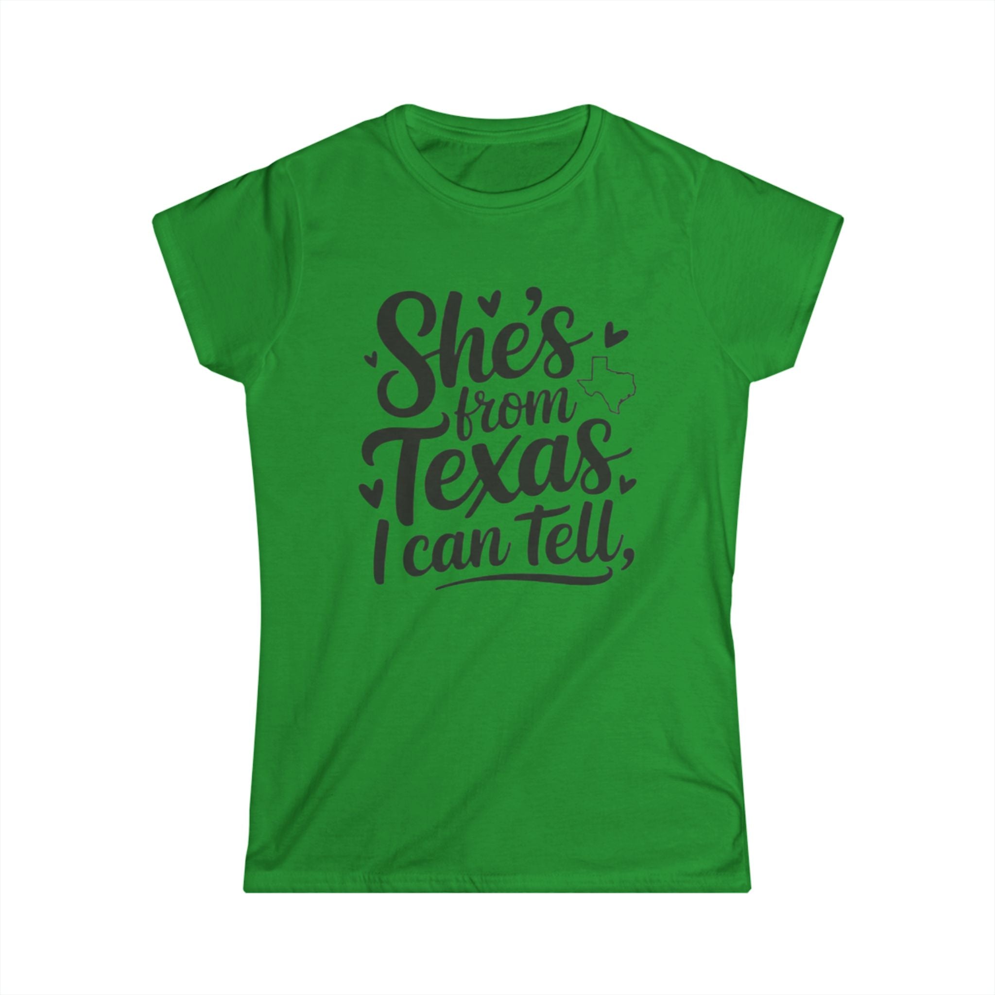 She's From Texas I Can Tell T-Shirt — Women's Texas Pride Tee
