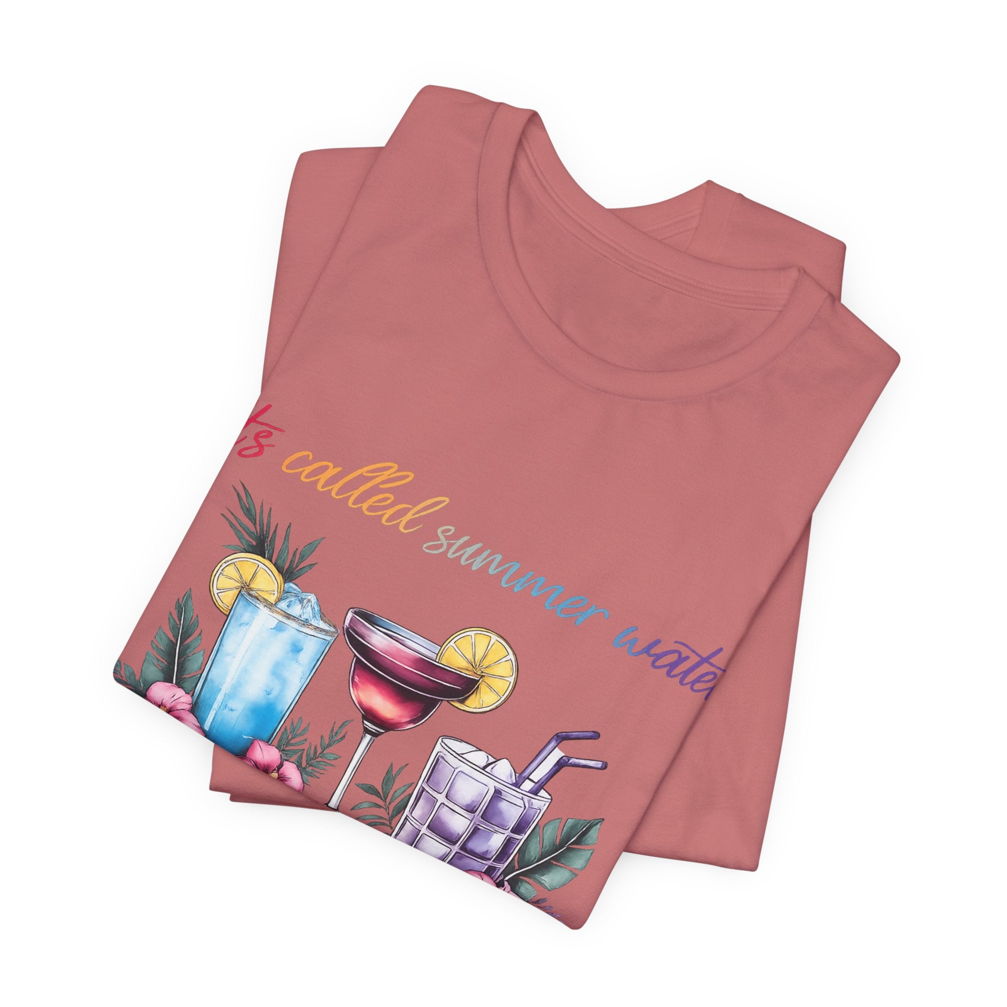 Summer Water — Funny Cocktail Women's Graphic Tee
