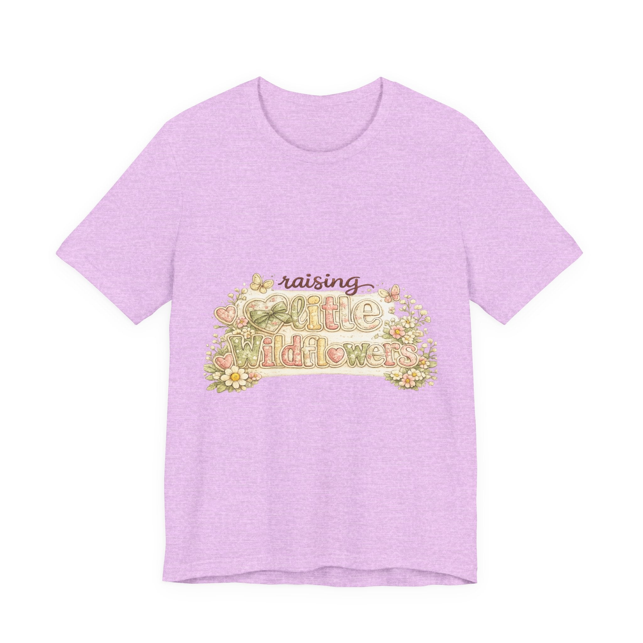 Raising Little Wildflowers — Cute Mom & Kids Graphic Tee