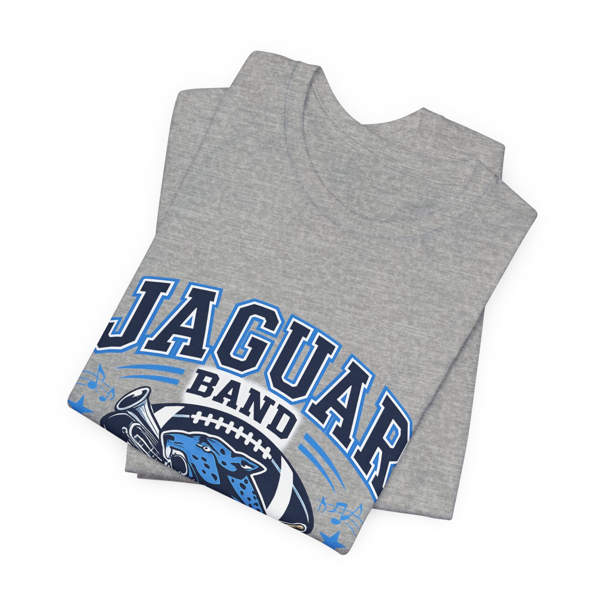Jaguar Band Dad — Proud School Band Parent Graphic Tee