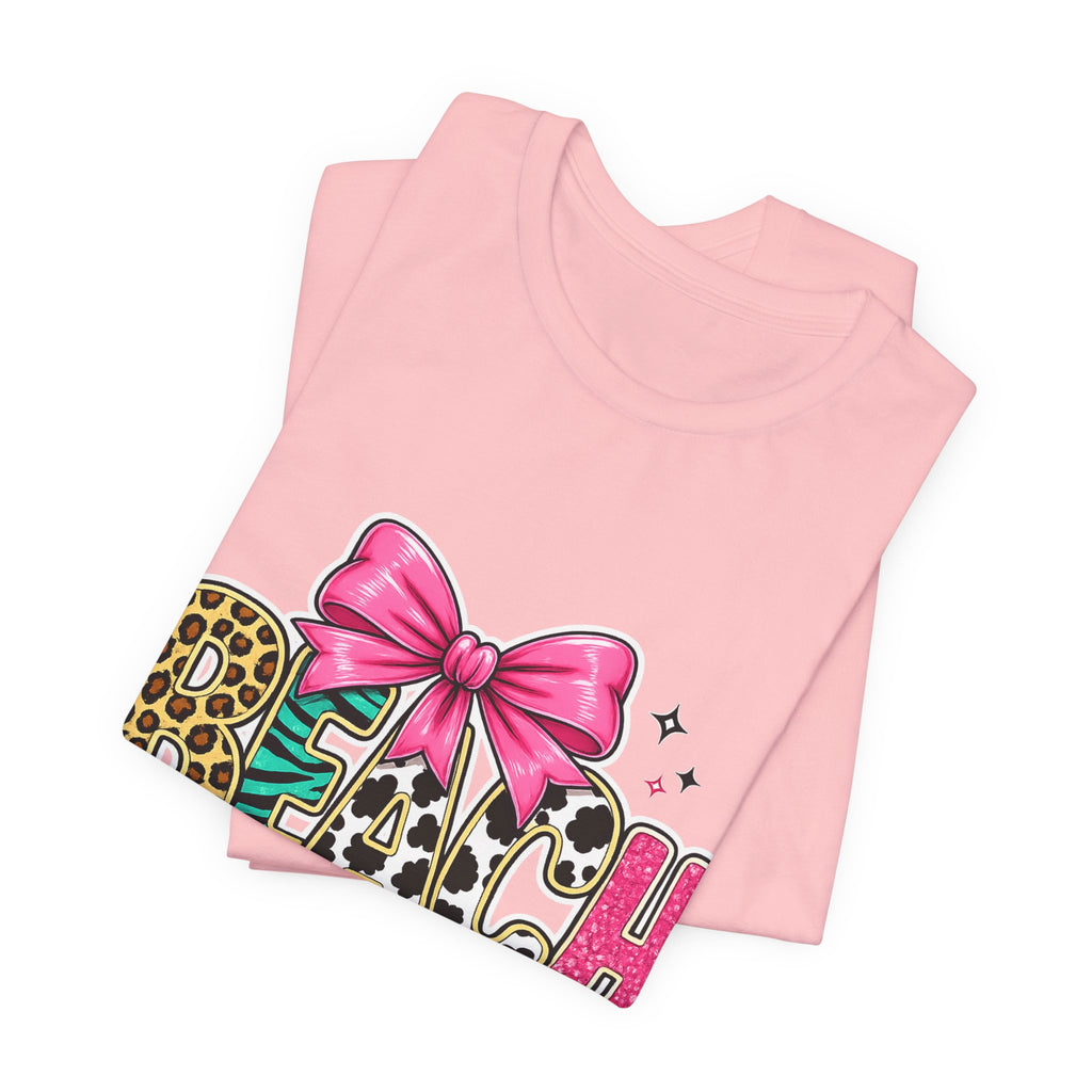 Beach Please — Funny Women's Beach Graphic Tee