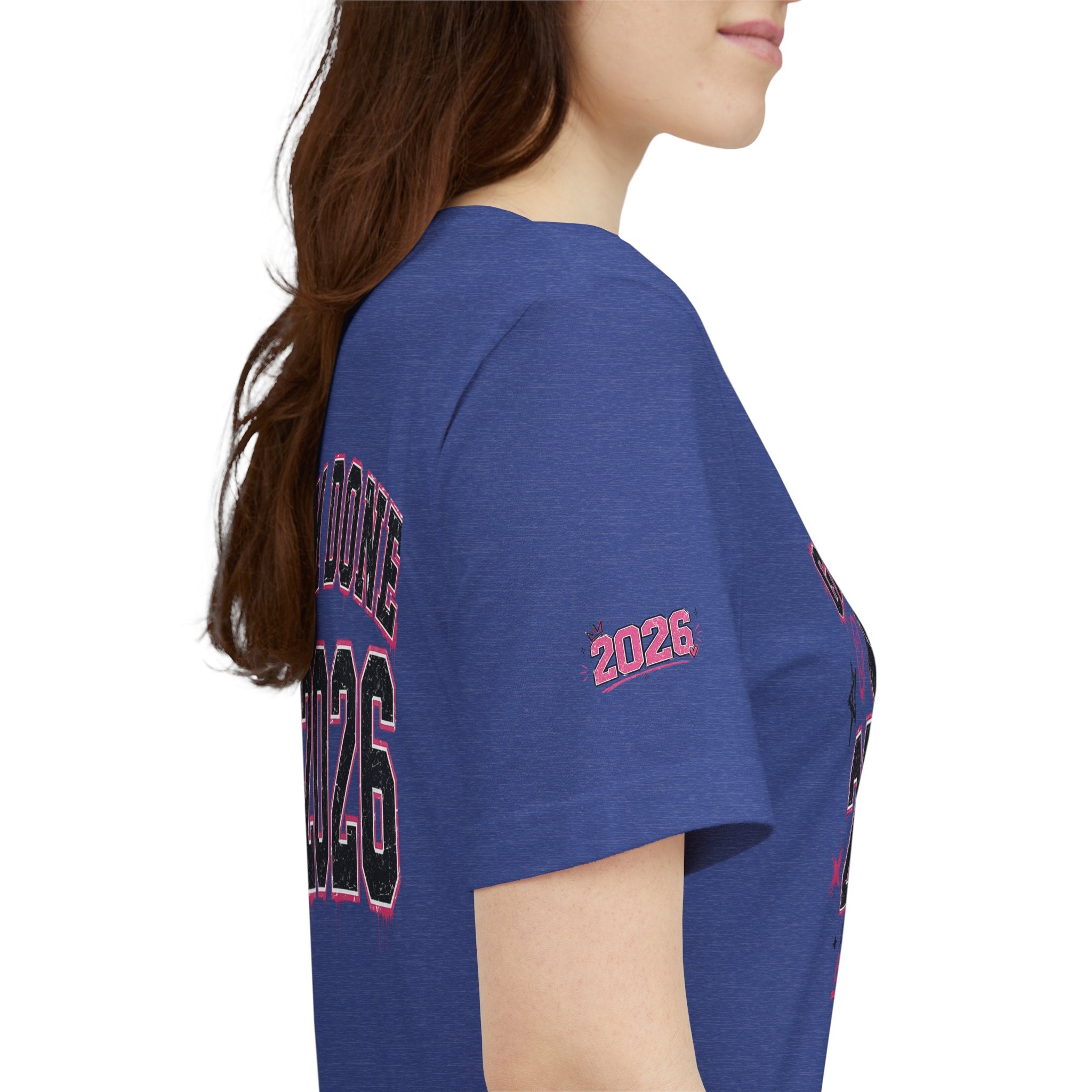 Class of 2026 Senior T-Shirt — “On Wednesdays We Wear Pink” So Fetch Graduation Tee