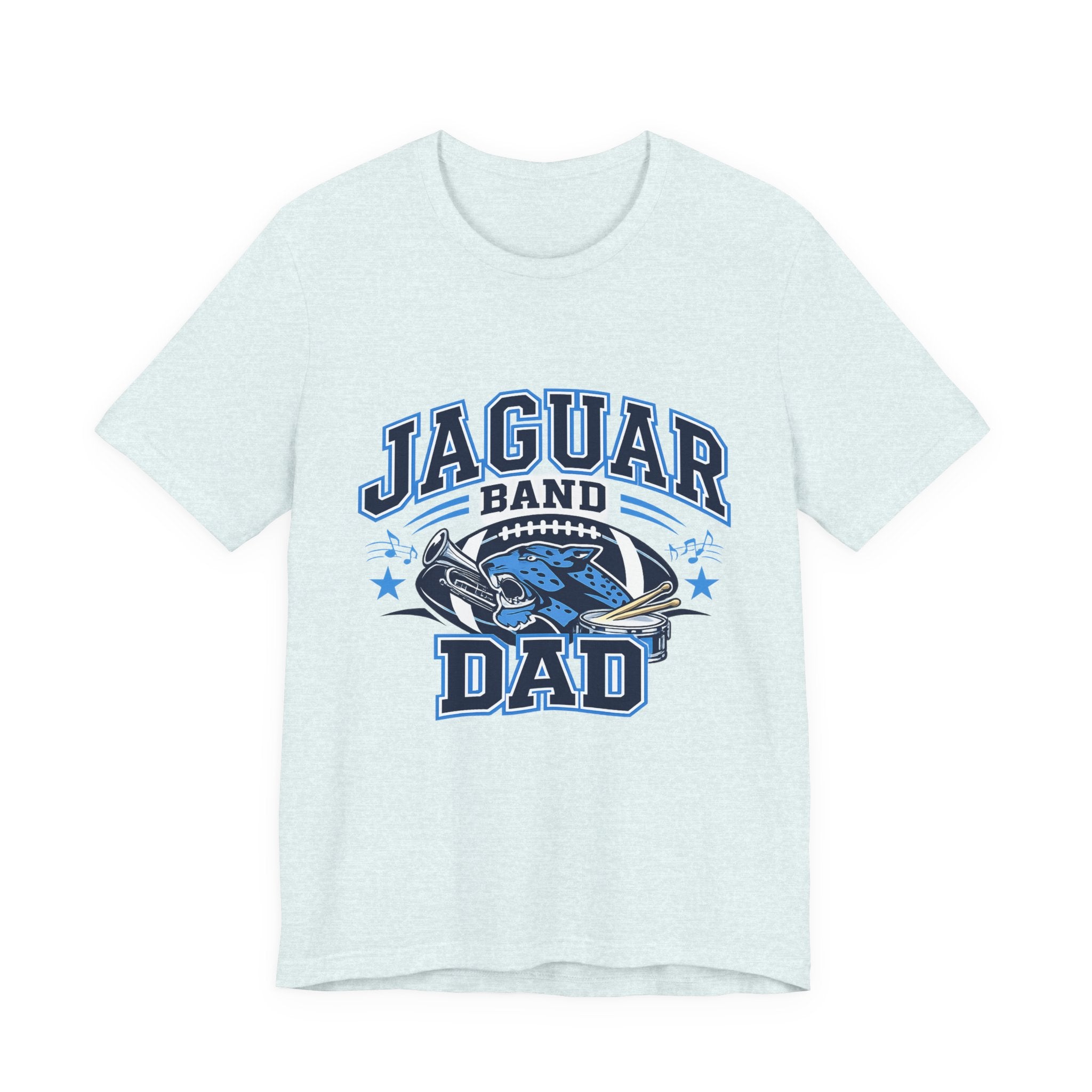 Jaguar Band Dad — Proud School Band Parent Graphic Tee