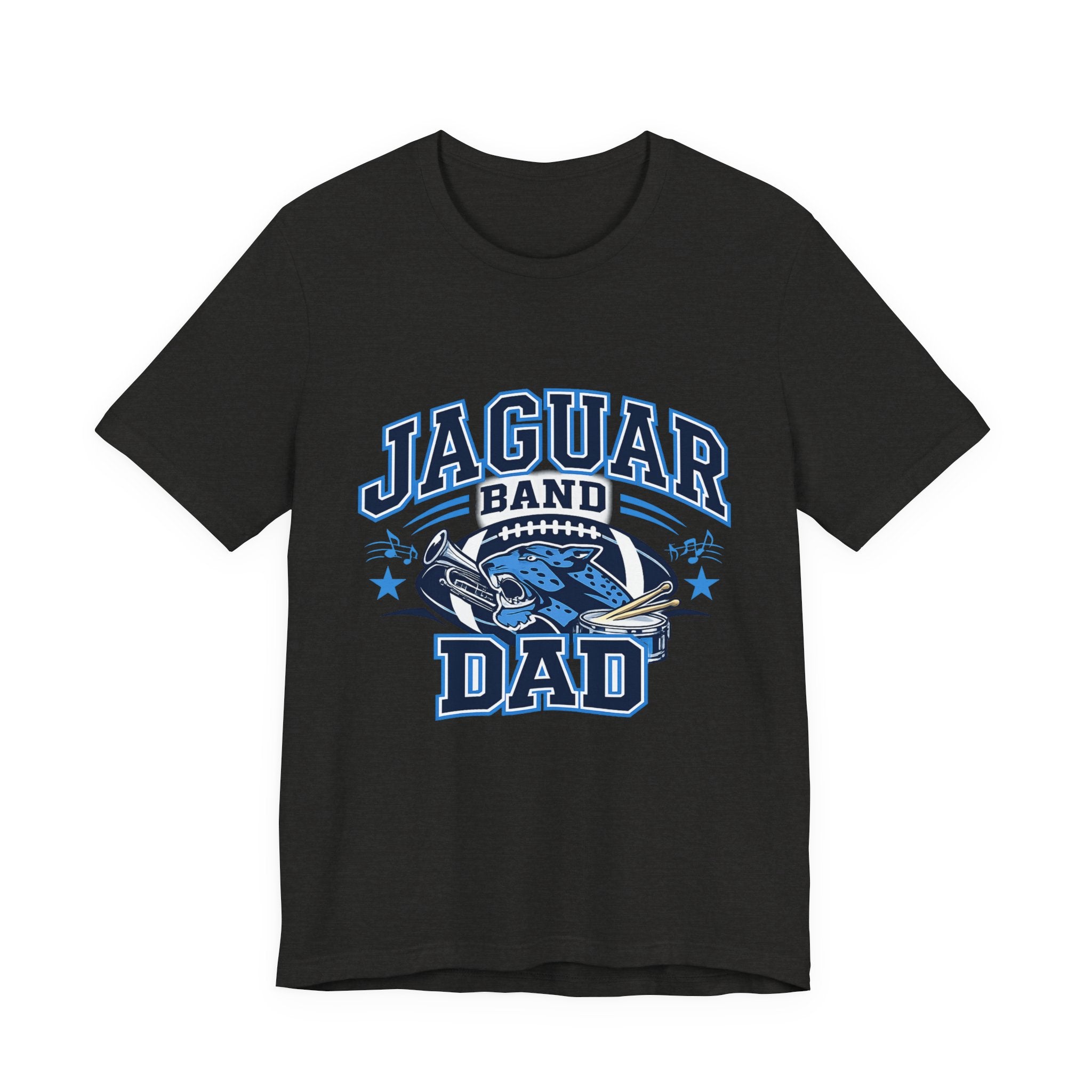 Jaguar Band Dad — Proud School Band Parent Graphic Tee