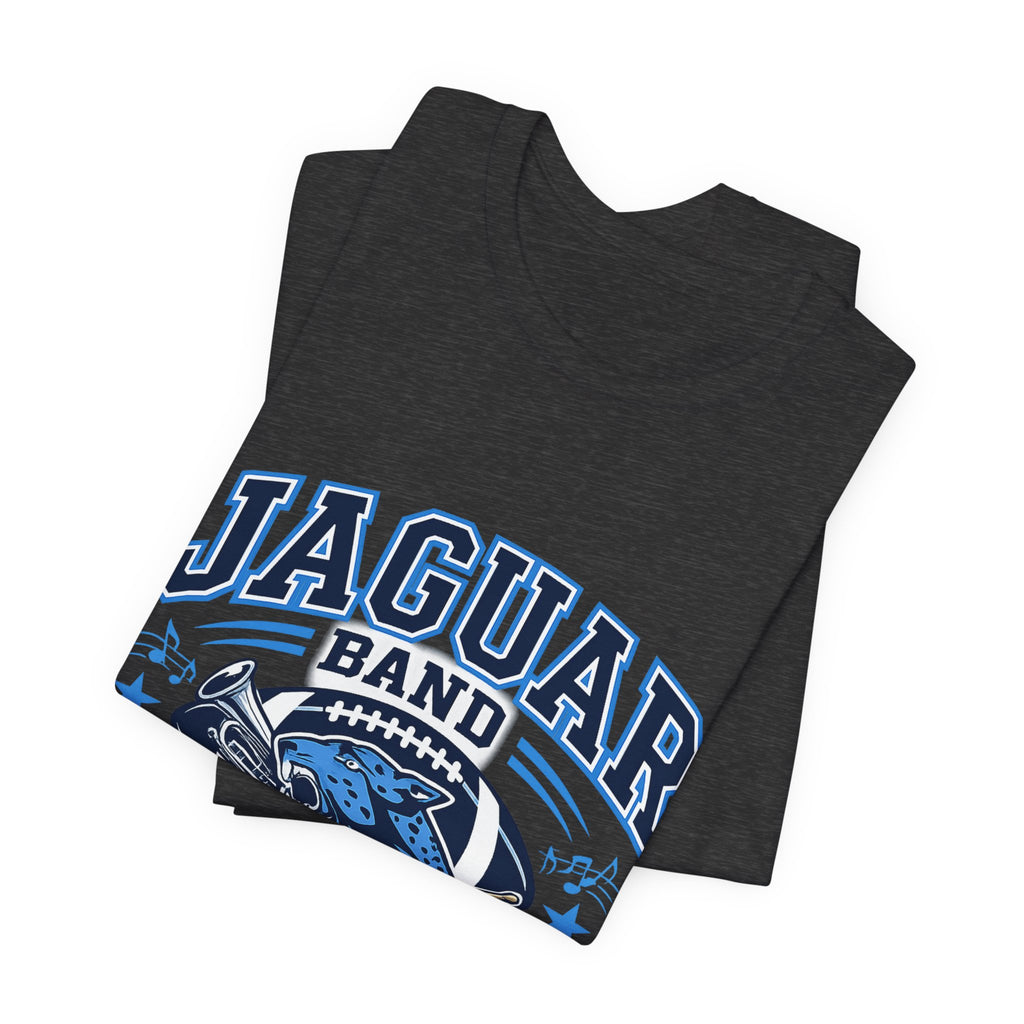 Jaguar Band Dad — Proud School Band Parent Graphic Tee
