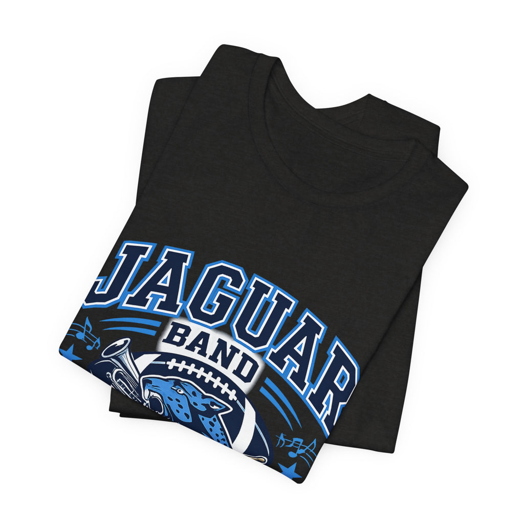Jaguar Band Dad — Proud School Band Parent Graphic Tee