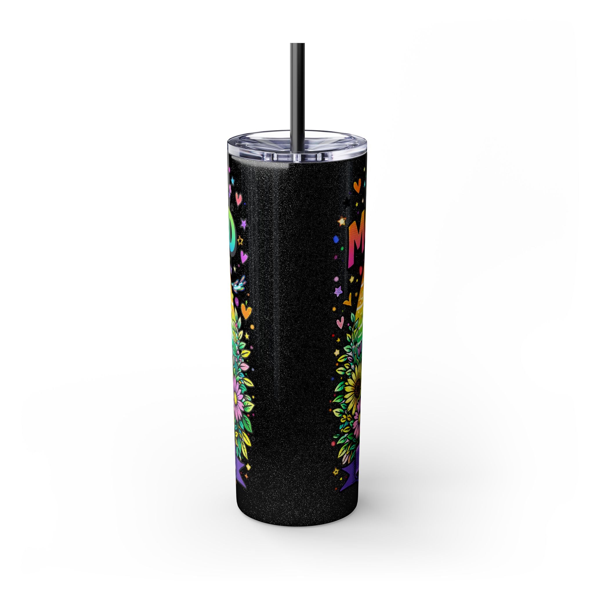 Skinny Tumbler - "Surviving Motherhood" 20oz Stainless Straw Cup