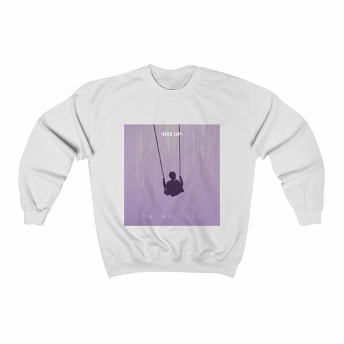Womens Purple Logo Sweatshirt