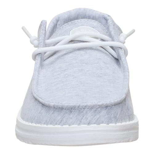 HEYDUDE Women’s Wendy Stretch Jersey Slip On Shoes | Lightweight Comfortable Travel Loafers with Elastic Laces