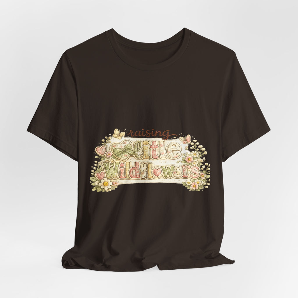 Raising Little Wildflowers — Cute Mom & Kids Graphic Tee