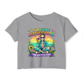 Motherhood Crop Top — "Surviving Motherhood One Sip at a Time" Festival Tee