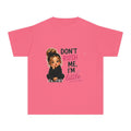 Youth T‑Shirt - "Don't Rush Me, I'm Little" Cute Girl Graphic Tee