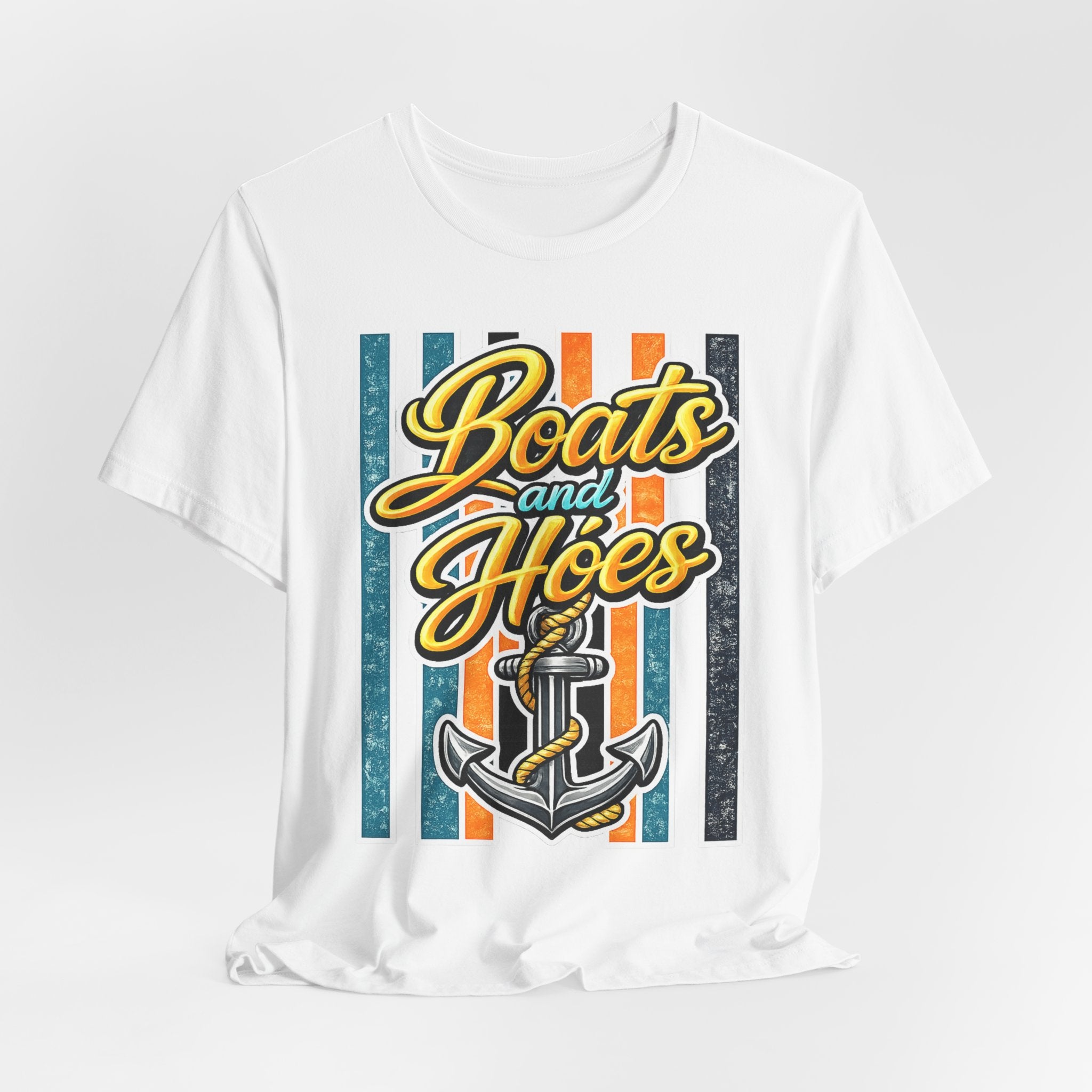 Boats and Hoes — Funny Women's Lake Graphic Tee