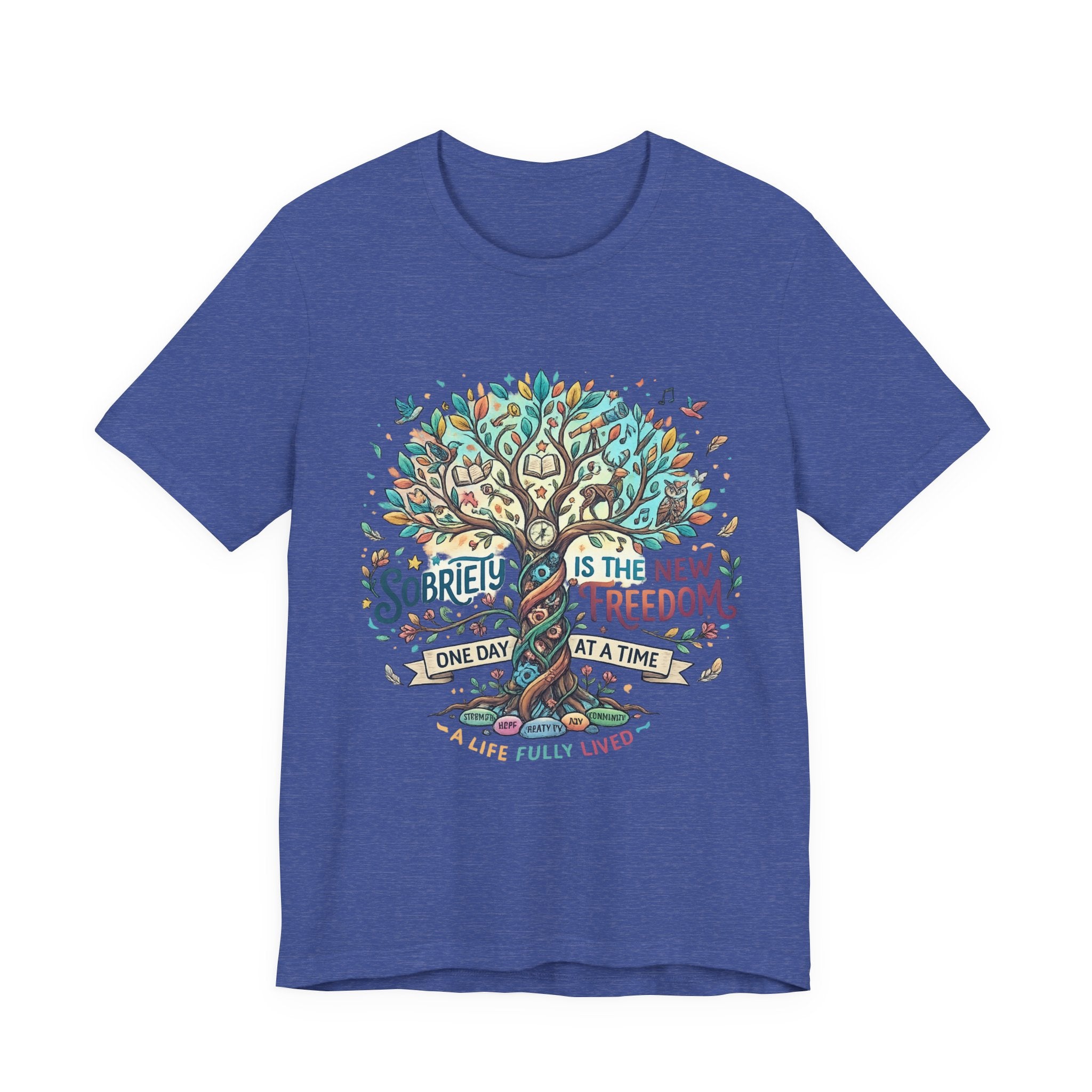 Sobriety Is the New Freedom — Inspirational Women's Graphic Tee