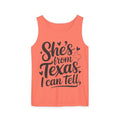 She's From Texas Tank Top — Women's Texas Pride Graphic Tank