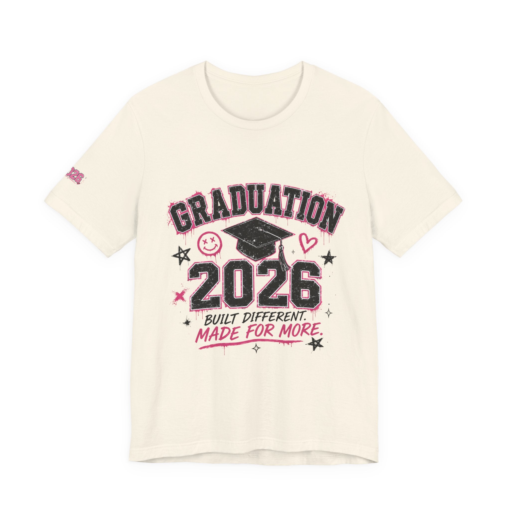 Class of 2026 Senior T-Shirt — “On Wednesdays We Wear Pink” So Fetch Graduation Tee