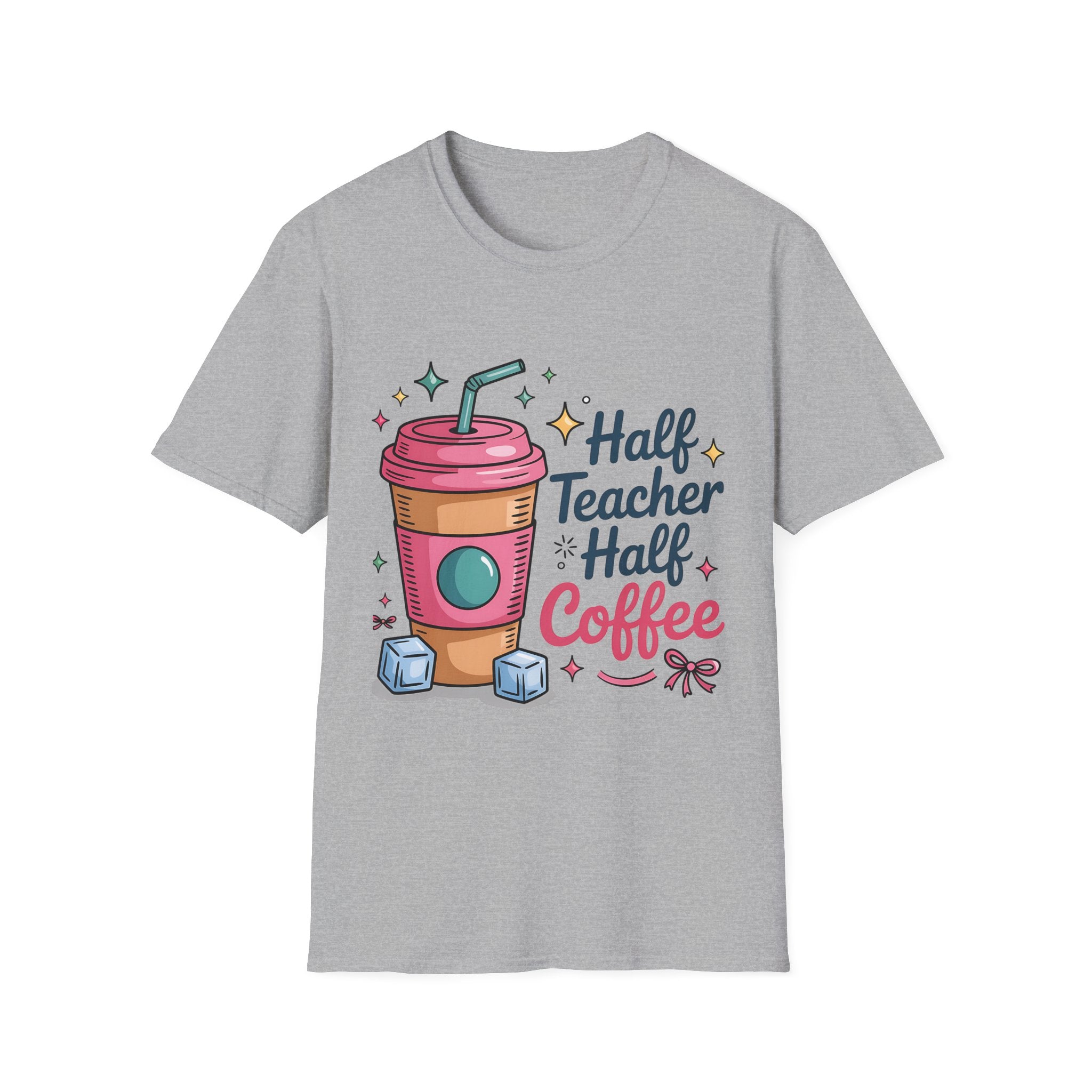 Half coffee half teacher