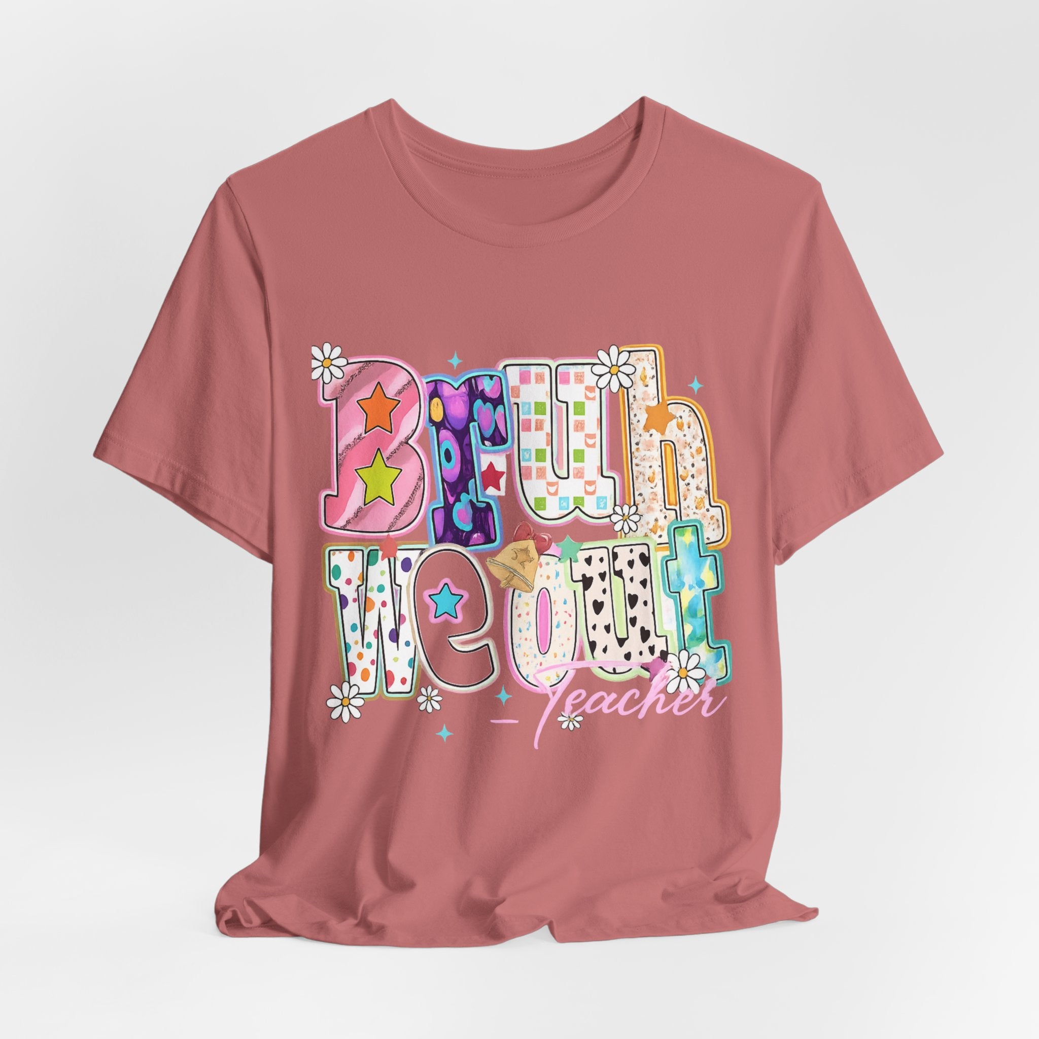 Bruh We Out — Funny Last Day of School Teacher Graphic Tee
