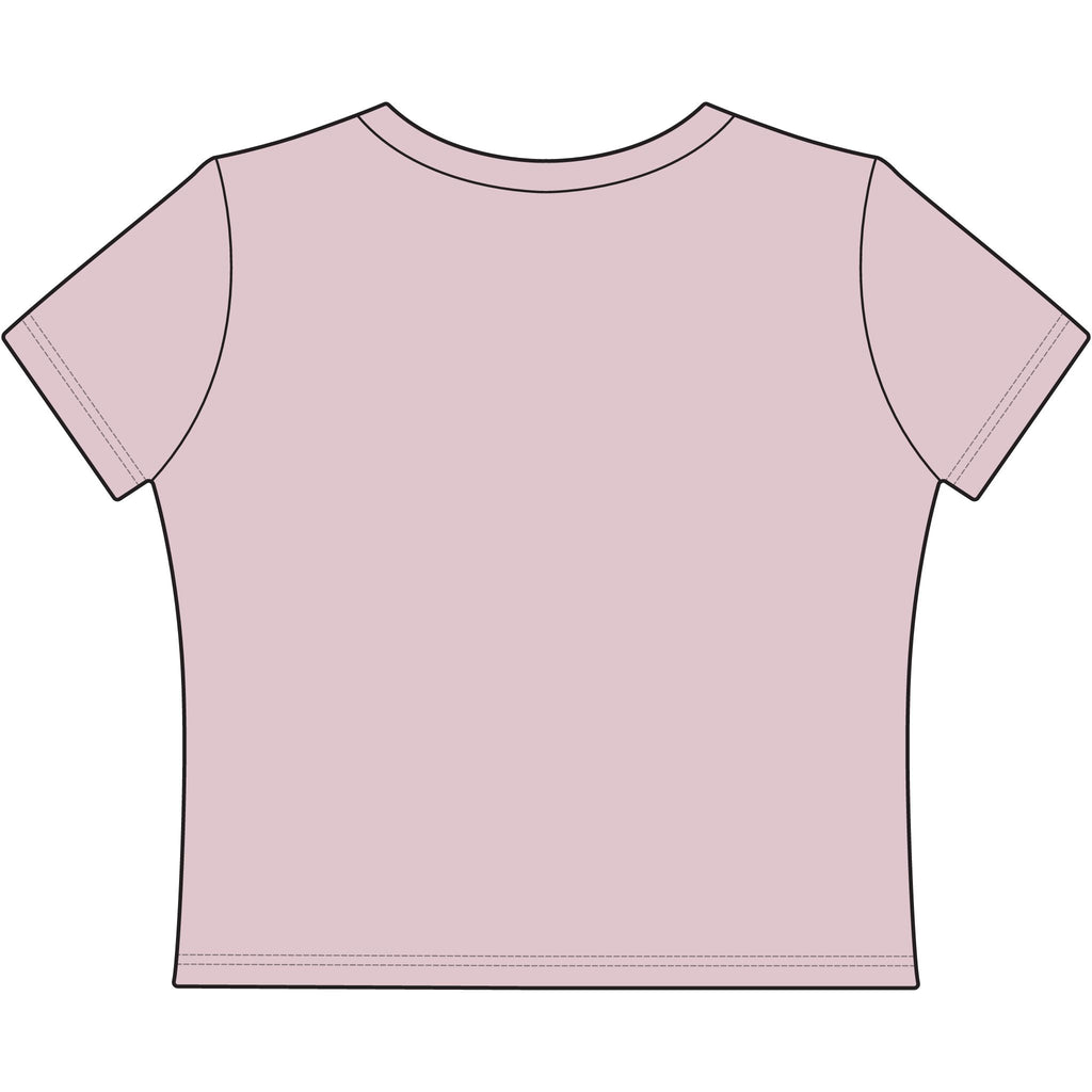 Women's Baby Tee — "On the Way to Get My Shit Together" T-Shirt (Frog & Turtle Graphic)