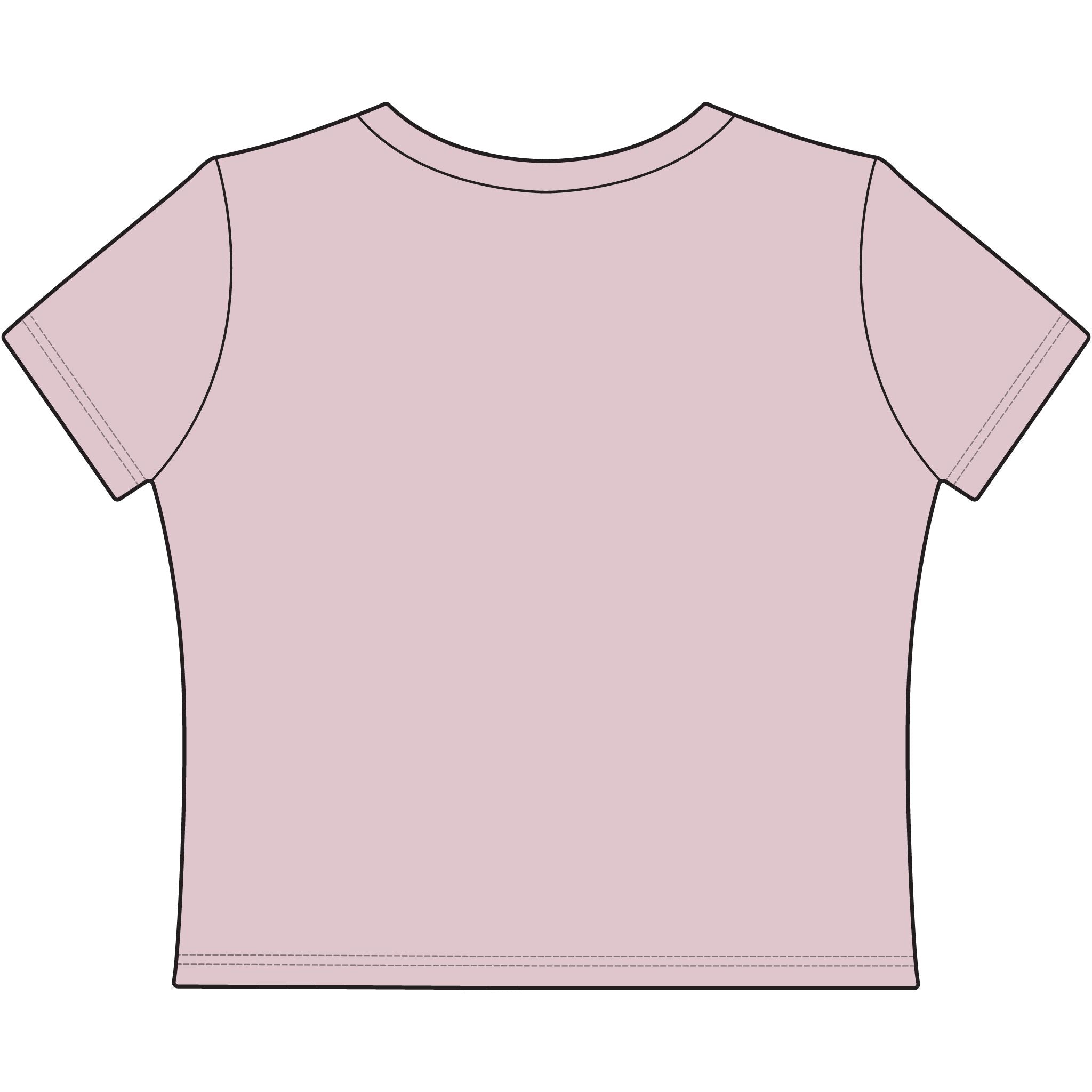 Women's Baby Tee — "On the Way to Get My Shit Together" T-Shirt (Frog & Turtle Graphic)