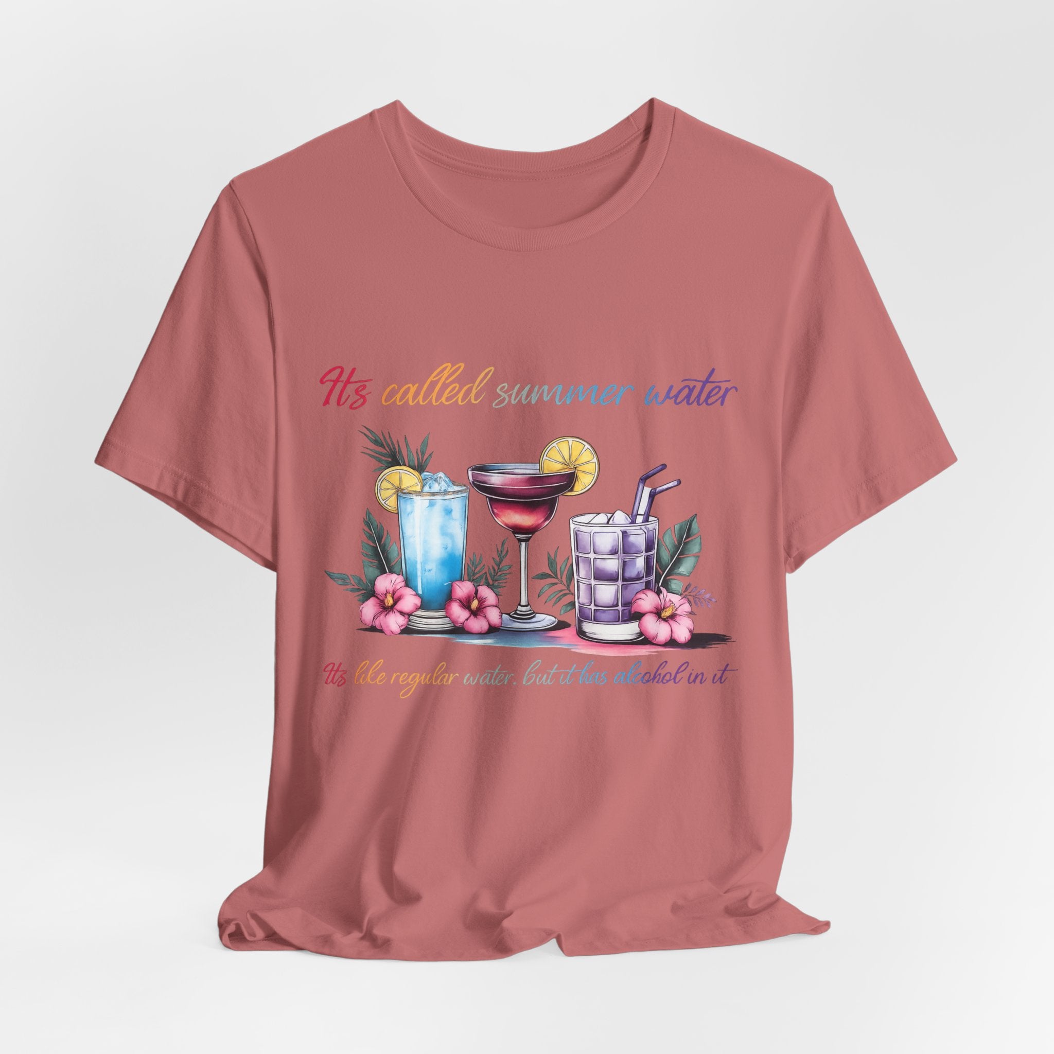 Summer Water — Funny Cocktail Women's Graphic Tee