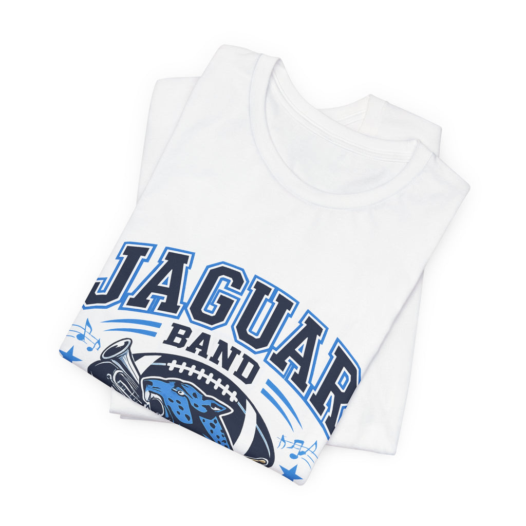Jaguar Band Dad — Proud School Band Parent Graphic Tee