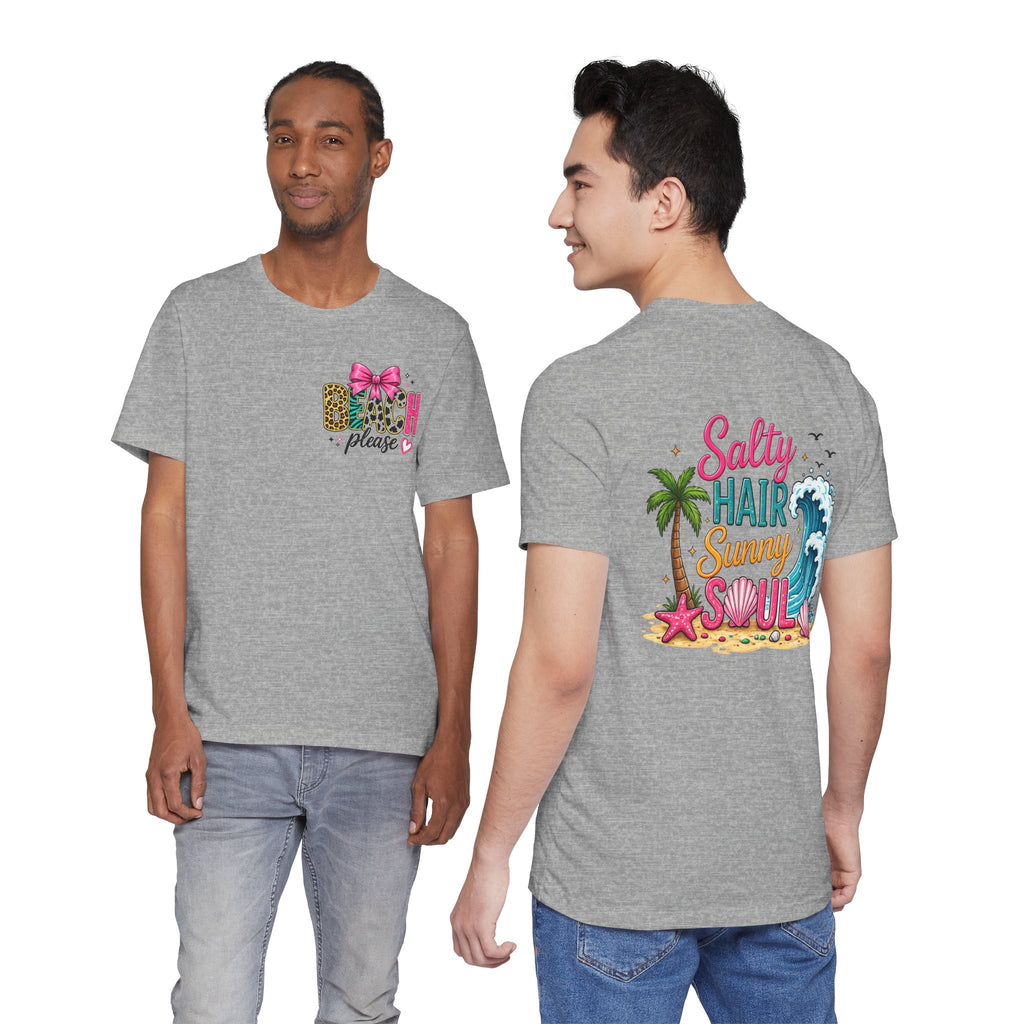 Beach Please — Salty Verse Funny Women's Graphic Tee