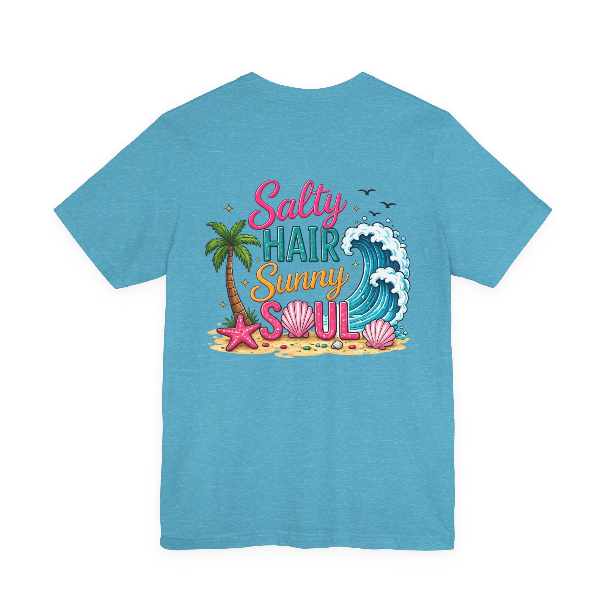 Beach Please — Salty Verse Funny Women's Graphic Tee