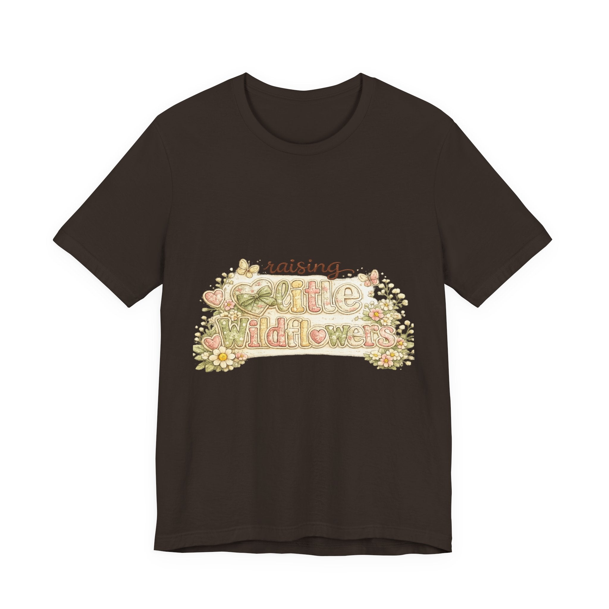 Raising Little Wildflowers — Cute Mom & Kids Graphic Tee