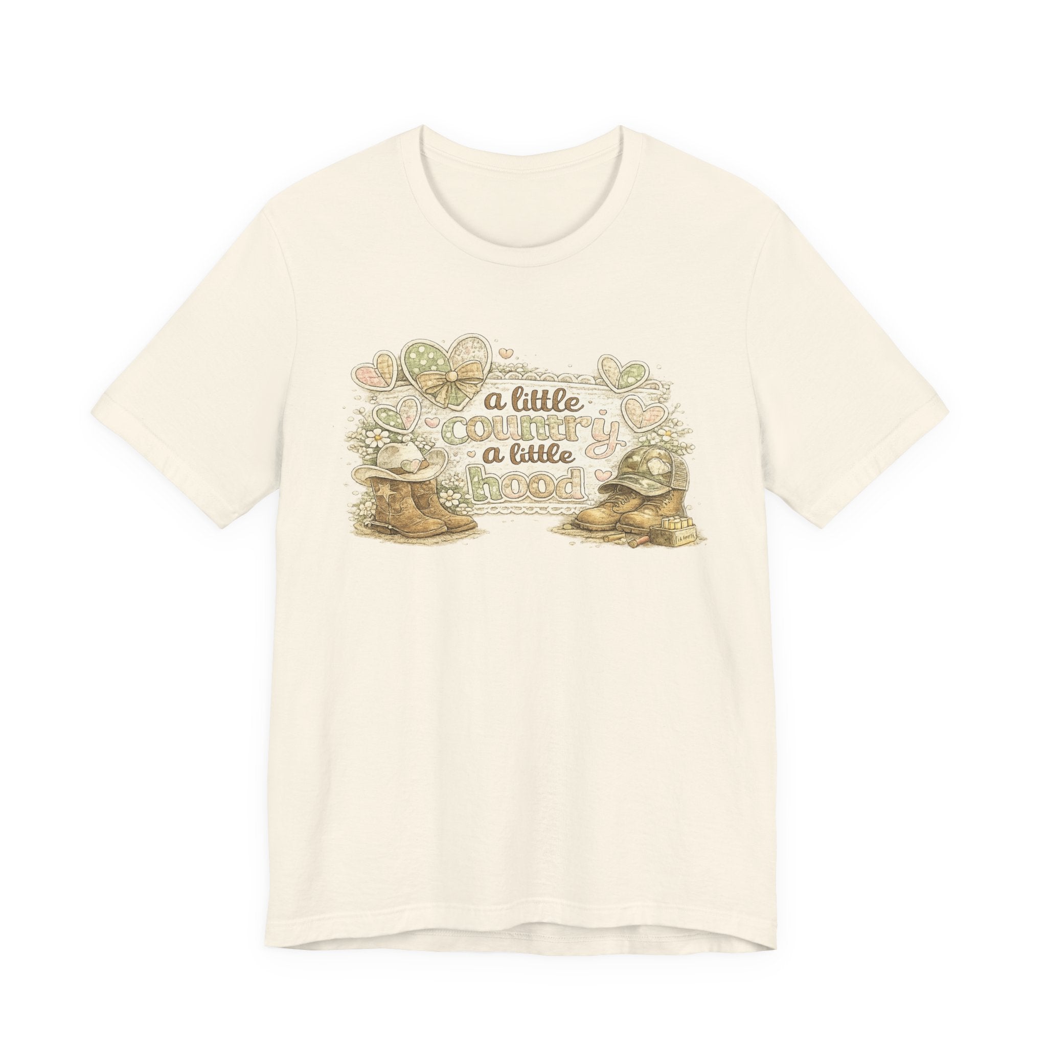 A Little Country A Little Hood — Funny Women's Graphic Tee