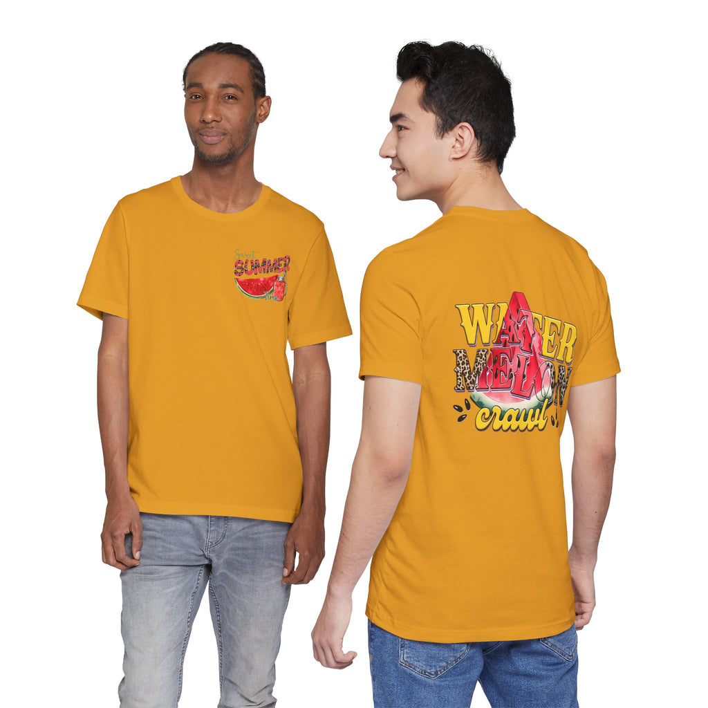 Sweet Summer Time Waterlemon Crawl — Funny Summer Women's Graphic Tee