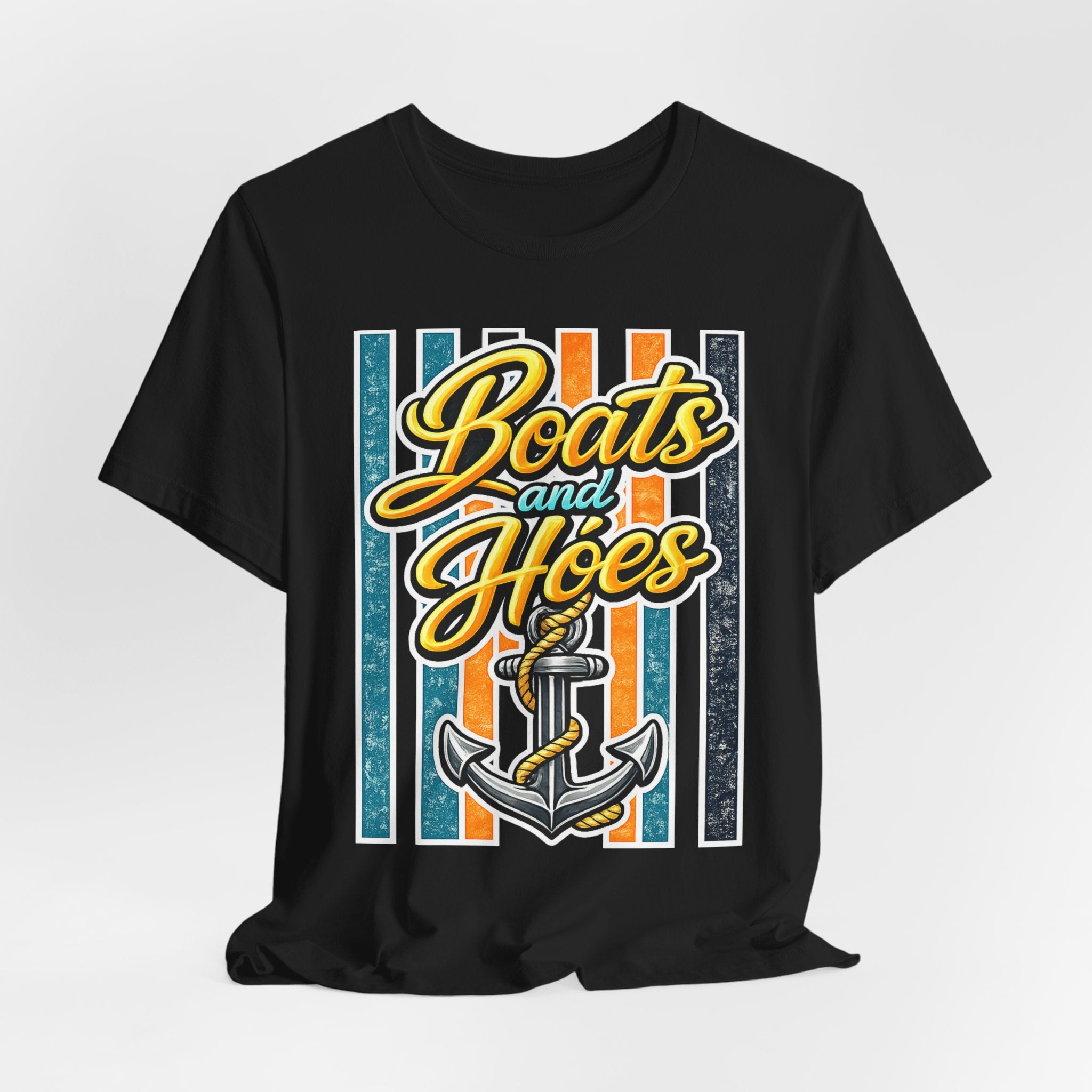 Boats and Hoes — Funny Women's Lake Graphic Tee