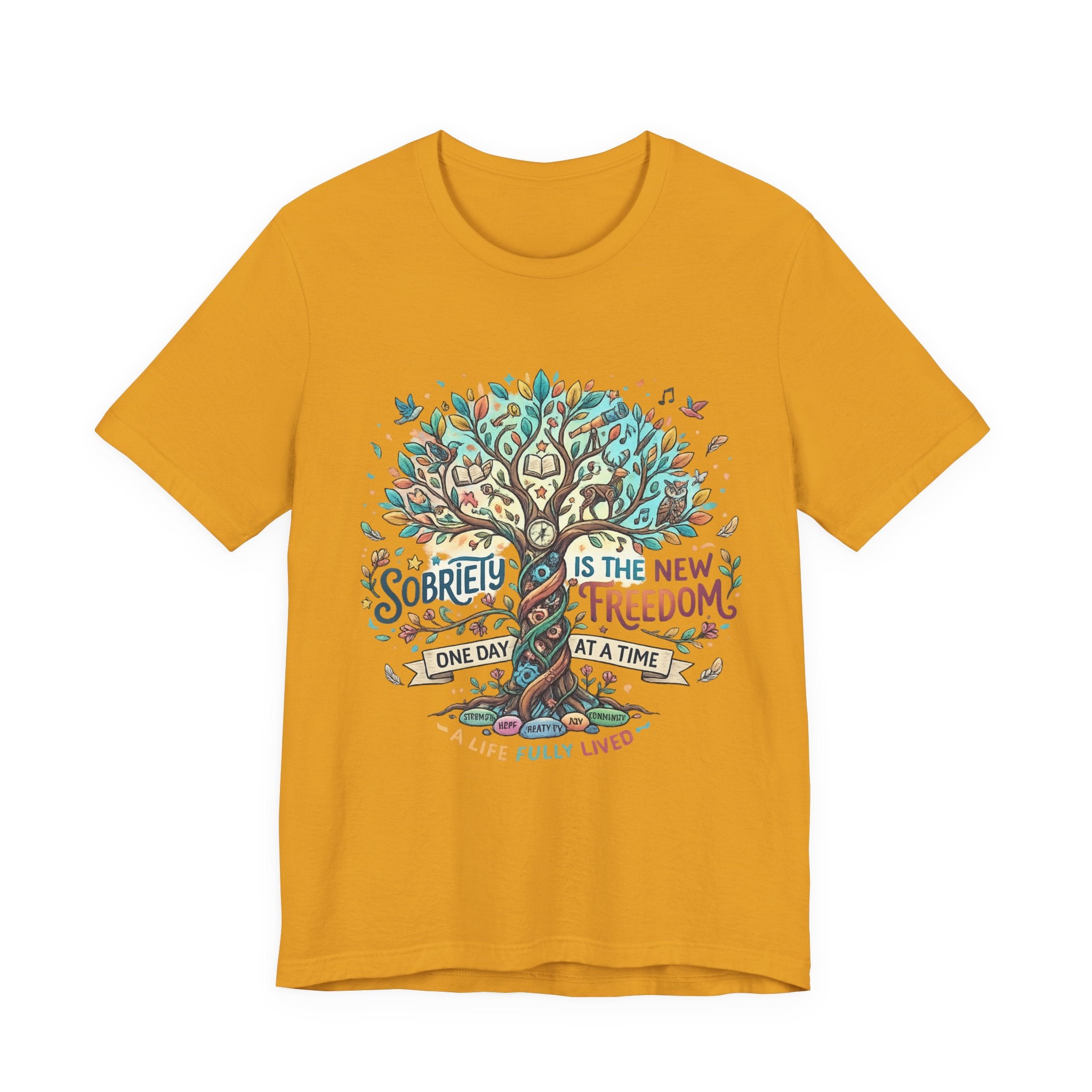 Sobriety Is the New Freedom — Inspirational Women's Graphic Tee