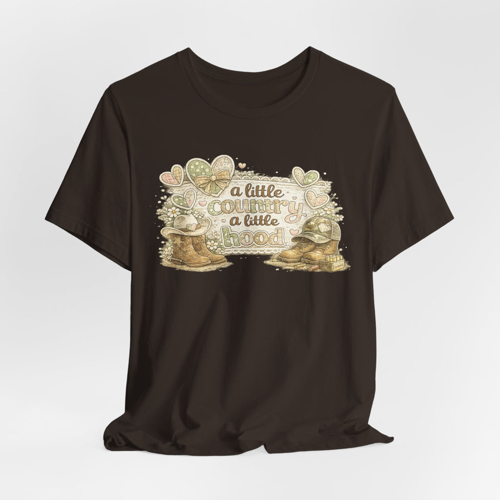 A Little Country A Little Hood — Funny Women's Graphic Tee
