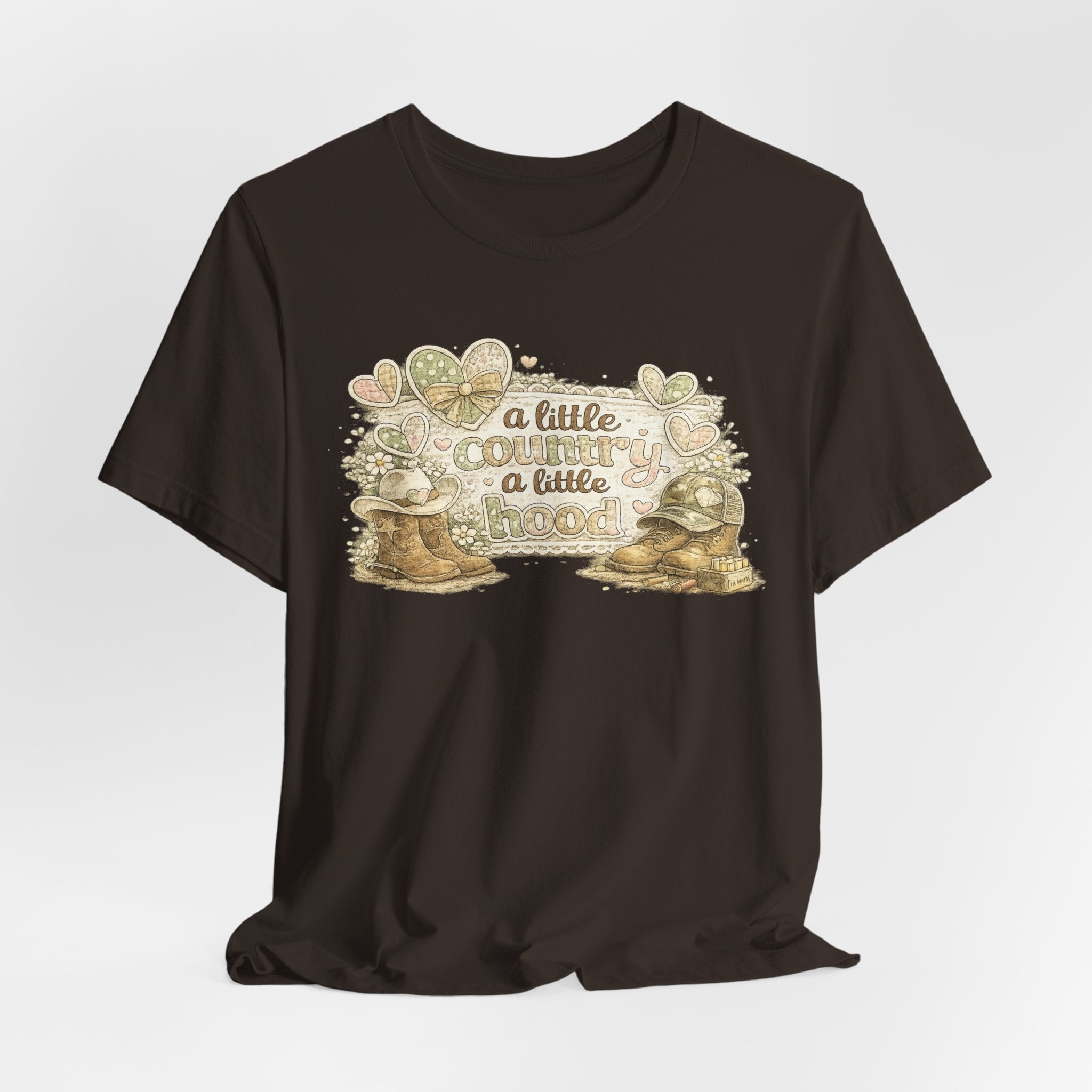 A Little Country A Little Hood — Funny Women's Graphic Tee