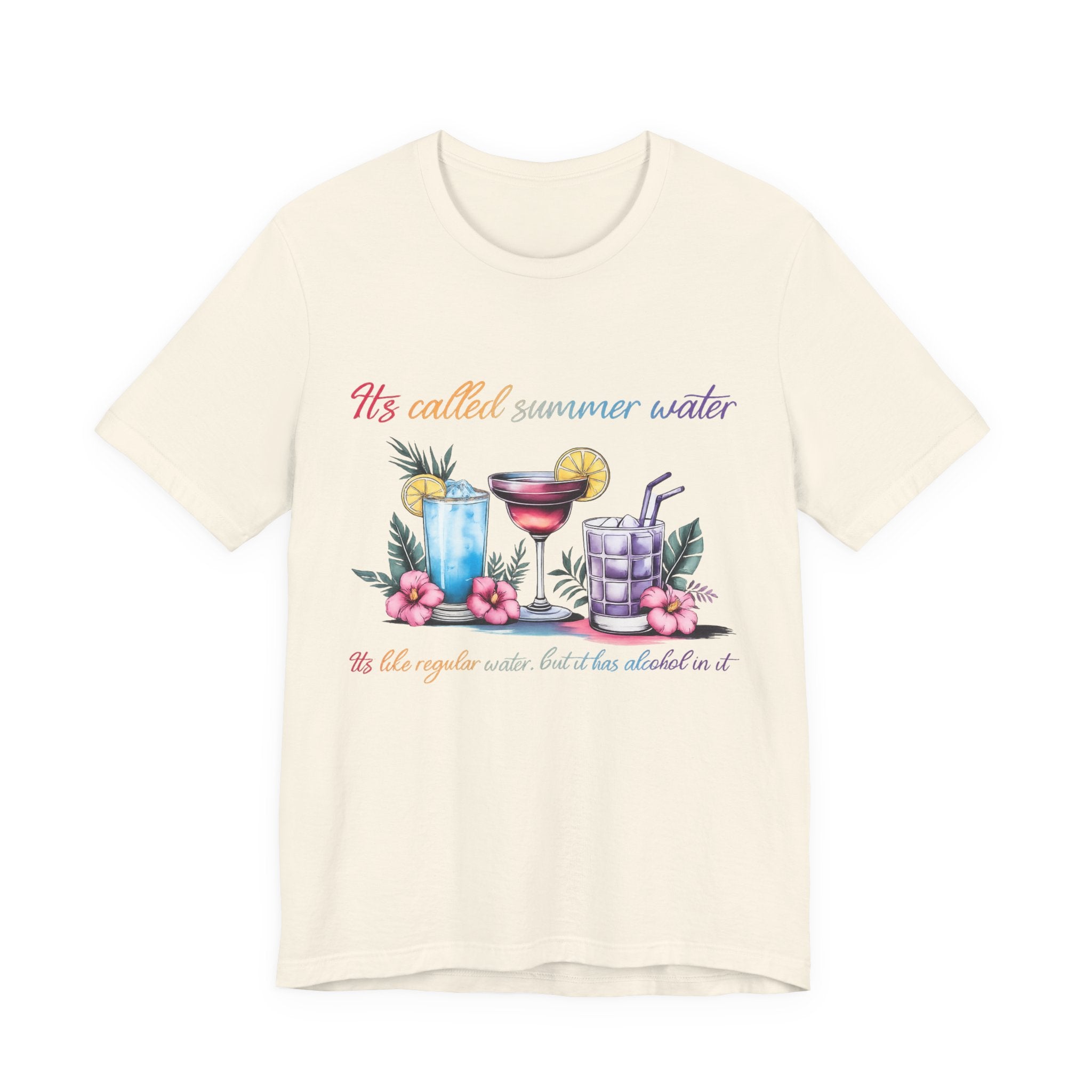 Summer Water — Funny Cocktail Women's Graphic Tee