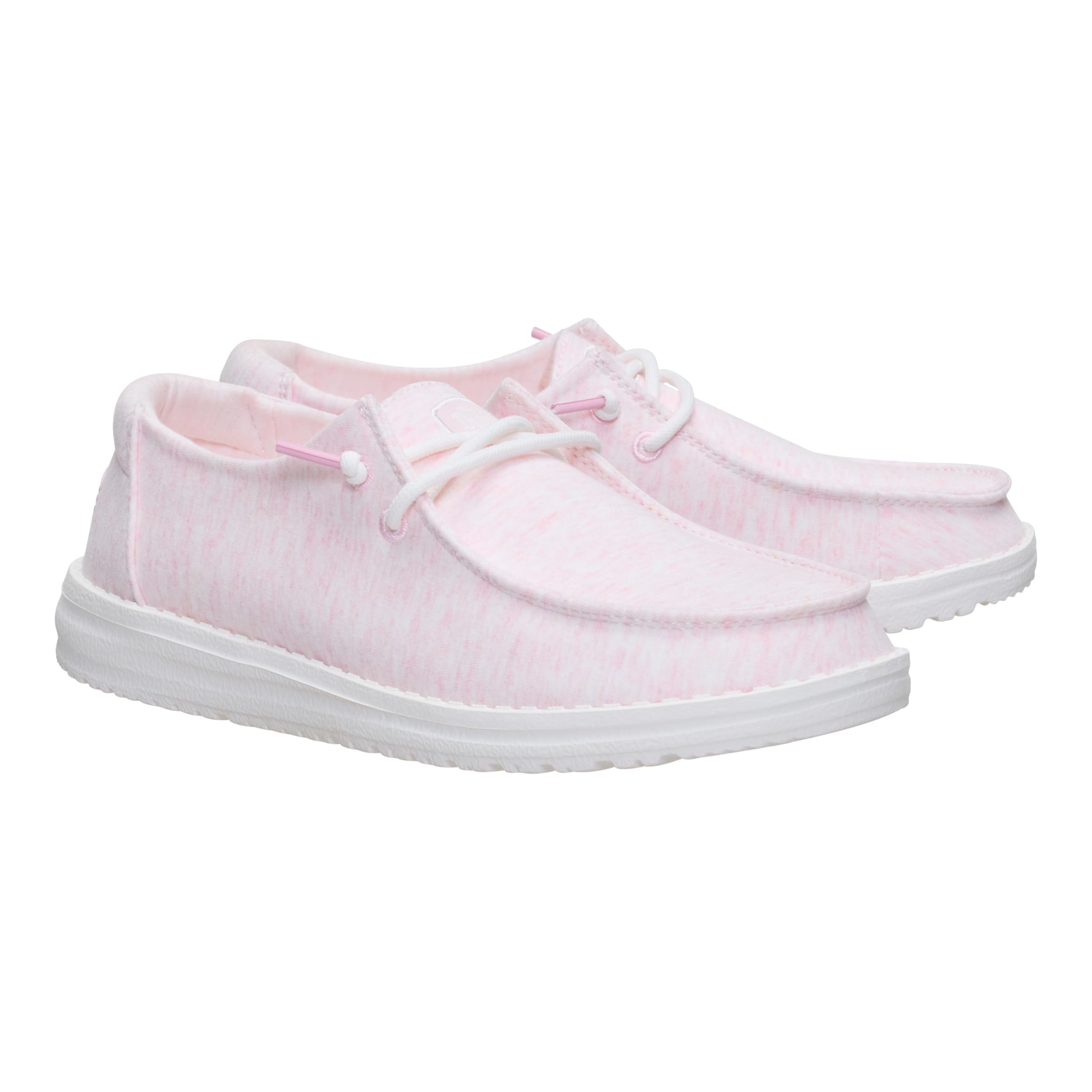 HEYDUDE Women’s Wendy Stretch Jersey Slip On Shoes | Lightweight Comfortable Travel Loafers with Elastic Laces