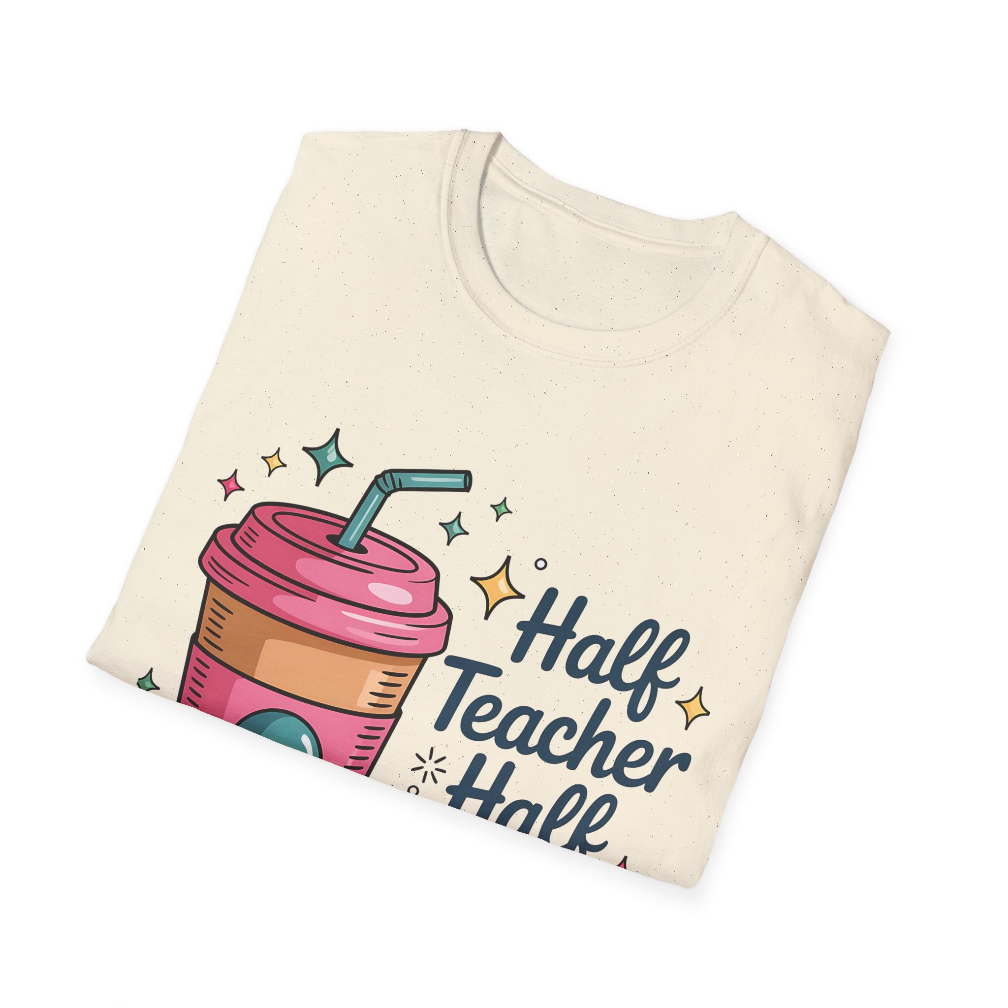 Half coffee half teacher