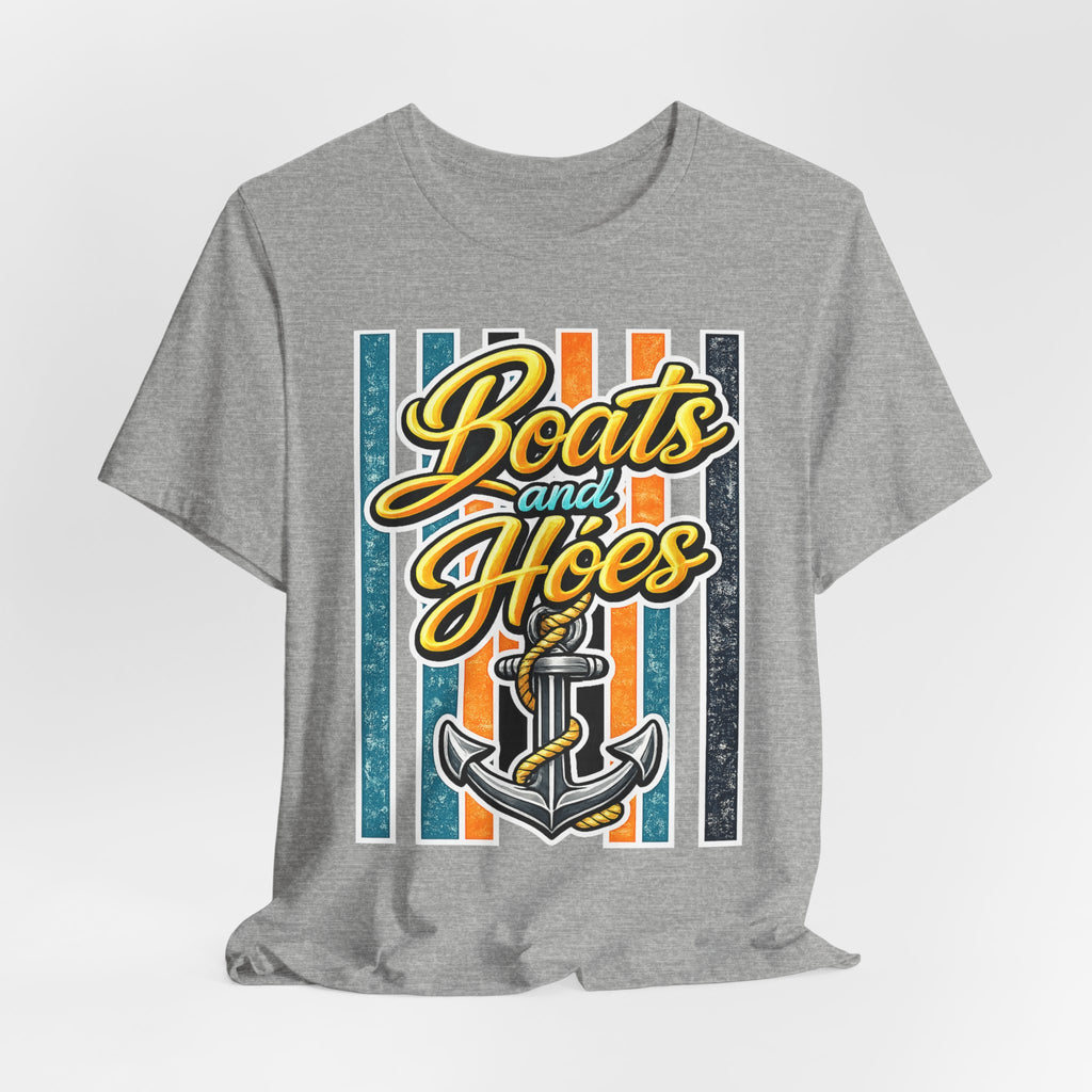 Boats and Hoes — Funny Women's Lake Graphic Tee