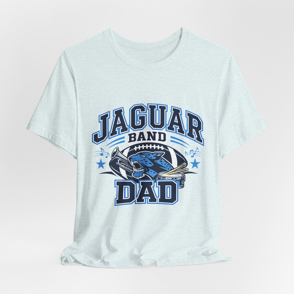 Jaguar Band Dad — Proud School Band Parent Graphic Tee