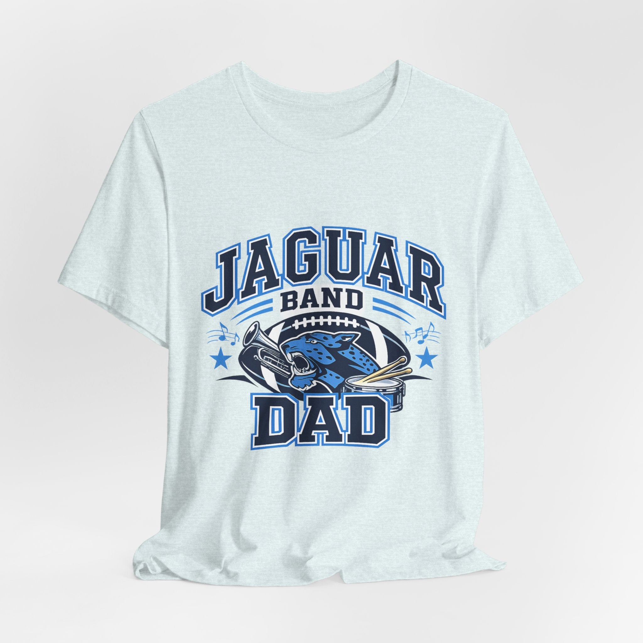 Jaguar Band Dad — Proud School Band Parent Graphic Tee