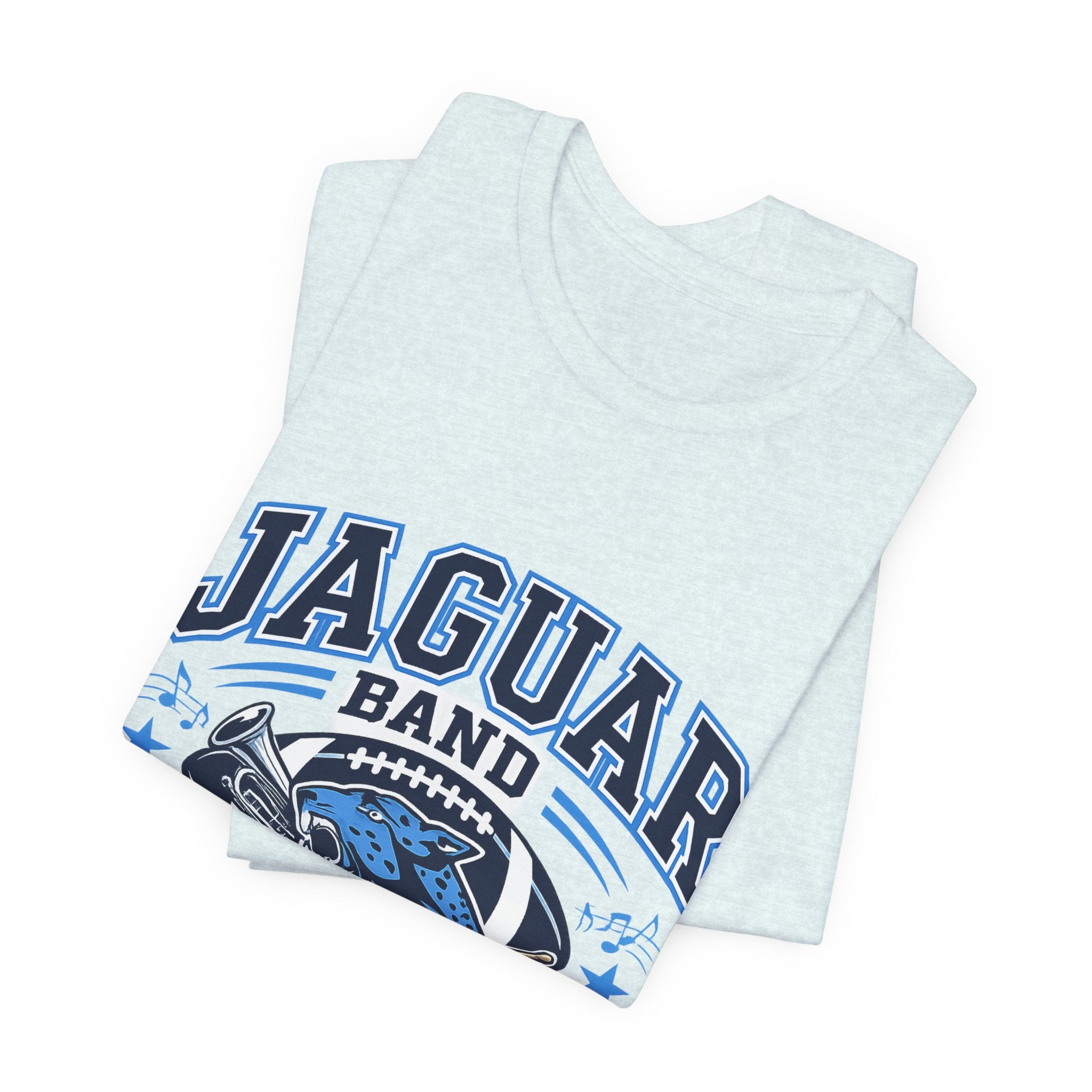 Jaguar Band Dad — Proud School Band Parent Graphic Tee