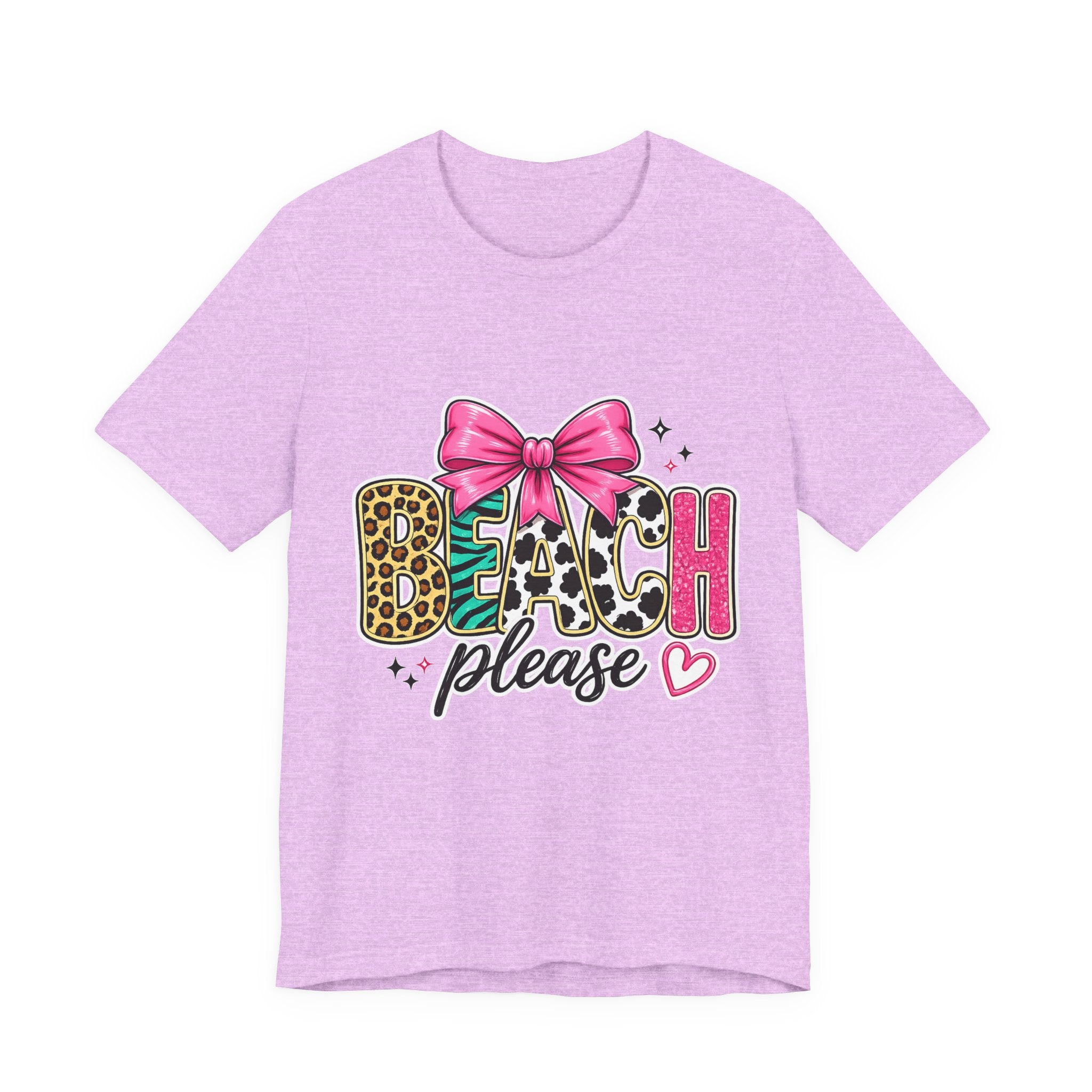 Beach Please — Funny Women's Beach Graphic Tee
