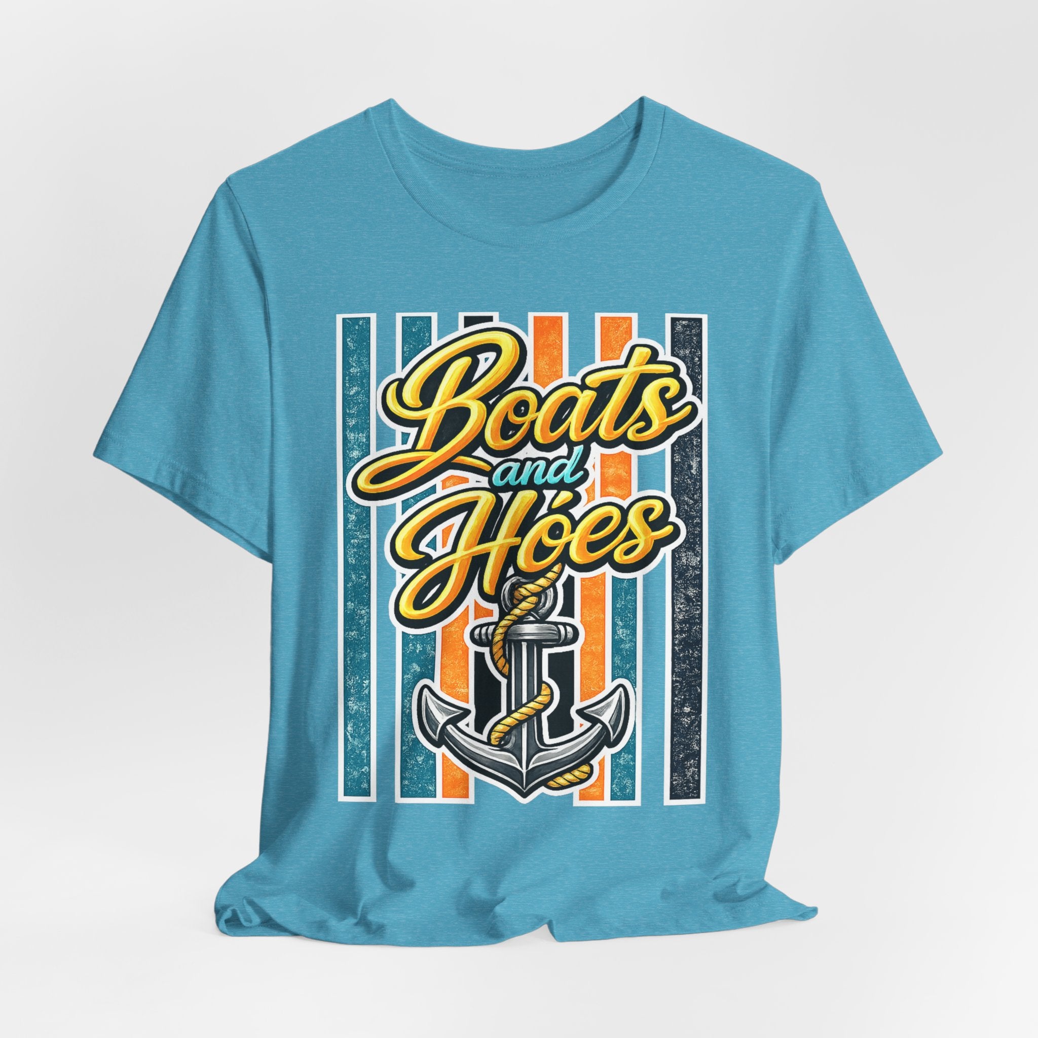 Boats and Hoes — Funny Women's Lake Graphic Tee